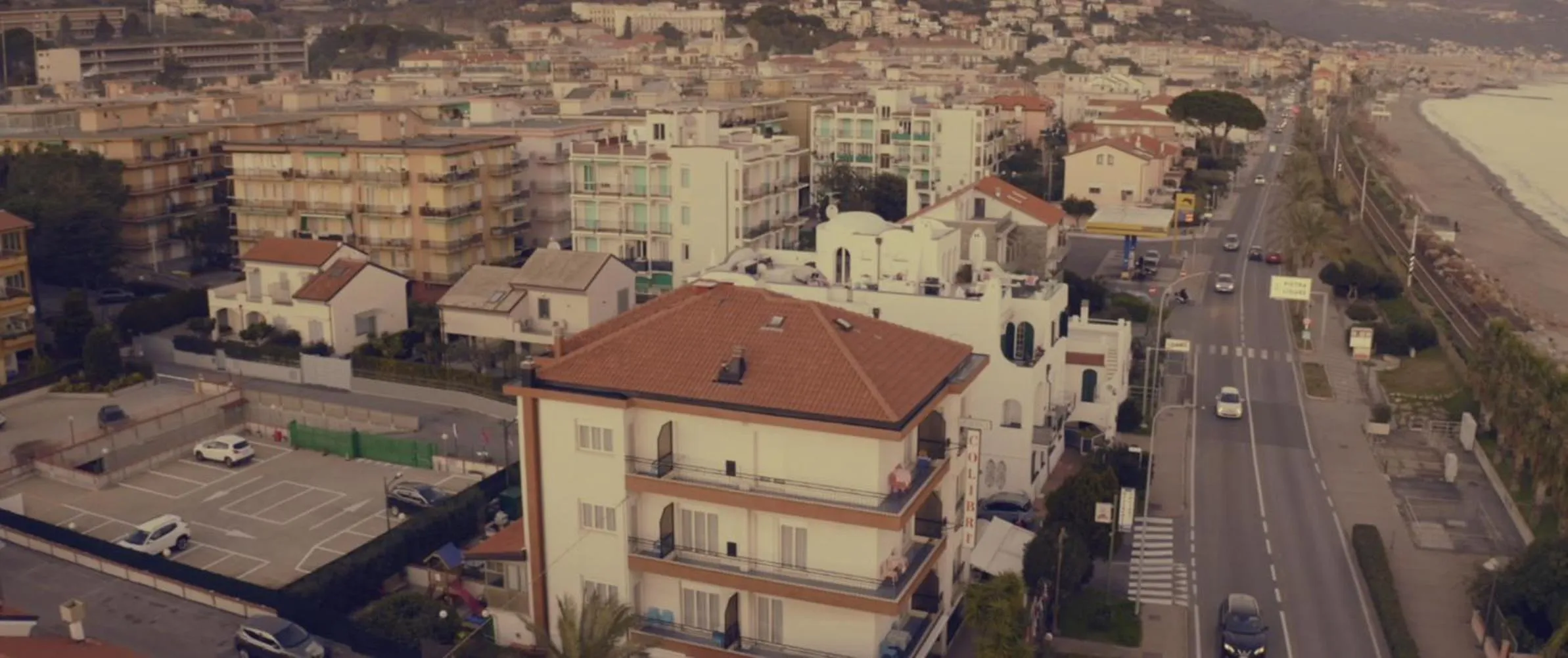 Bird's eye view in Residence Colibrì Family & Bike