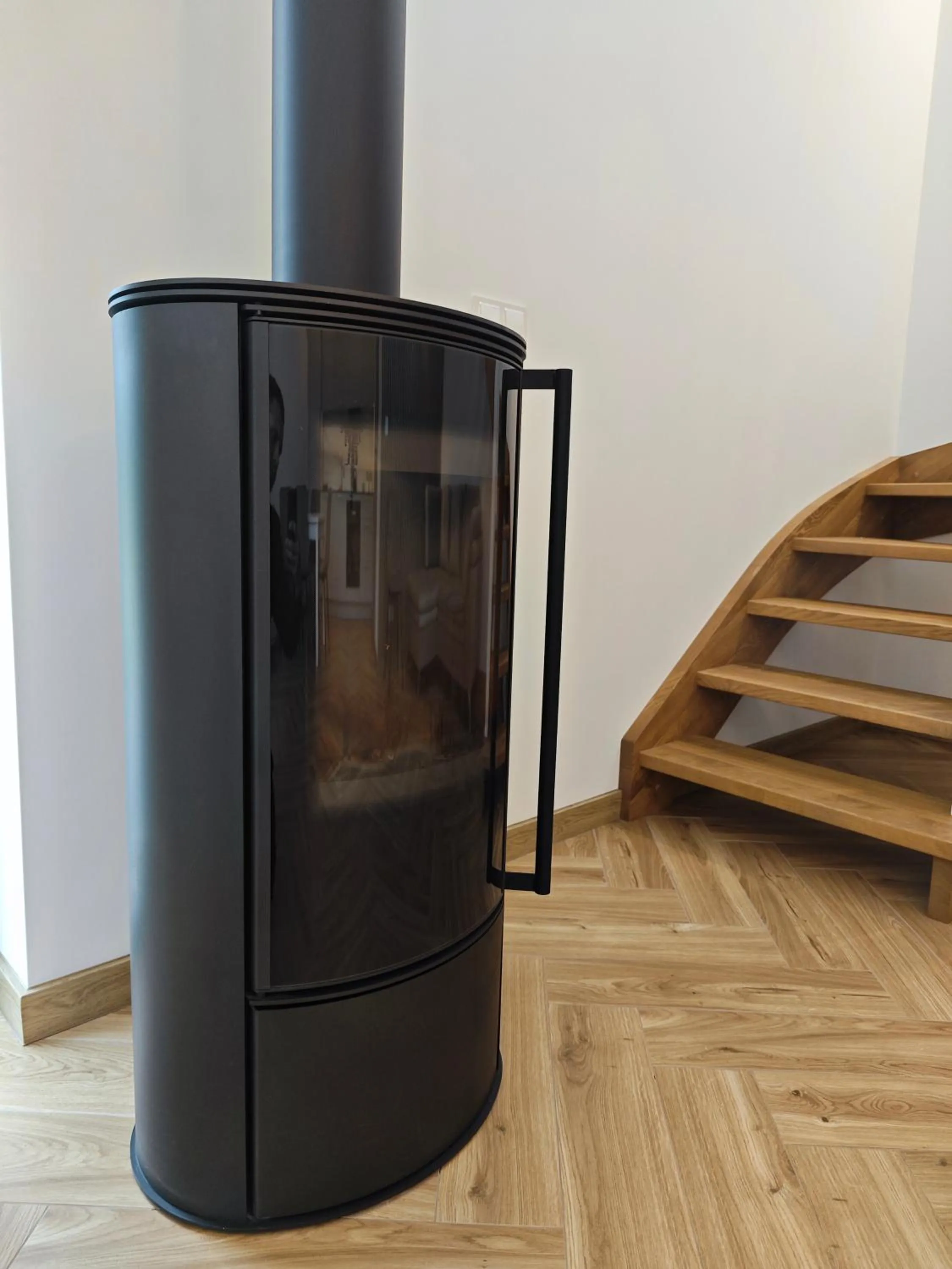 fireplace in Apartamenty Zielona Lipka