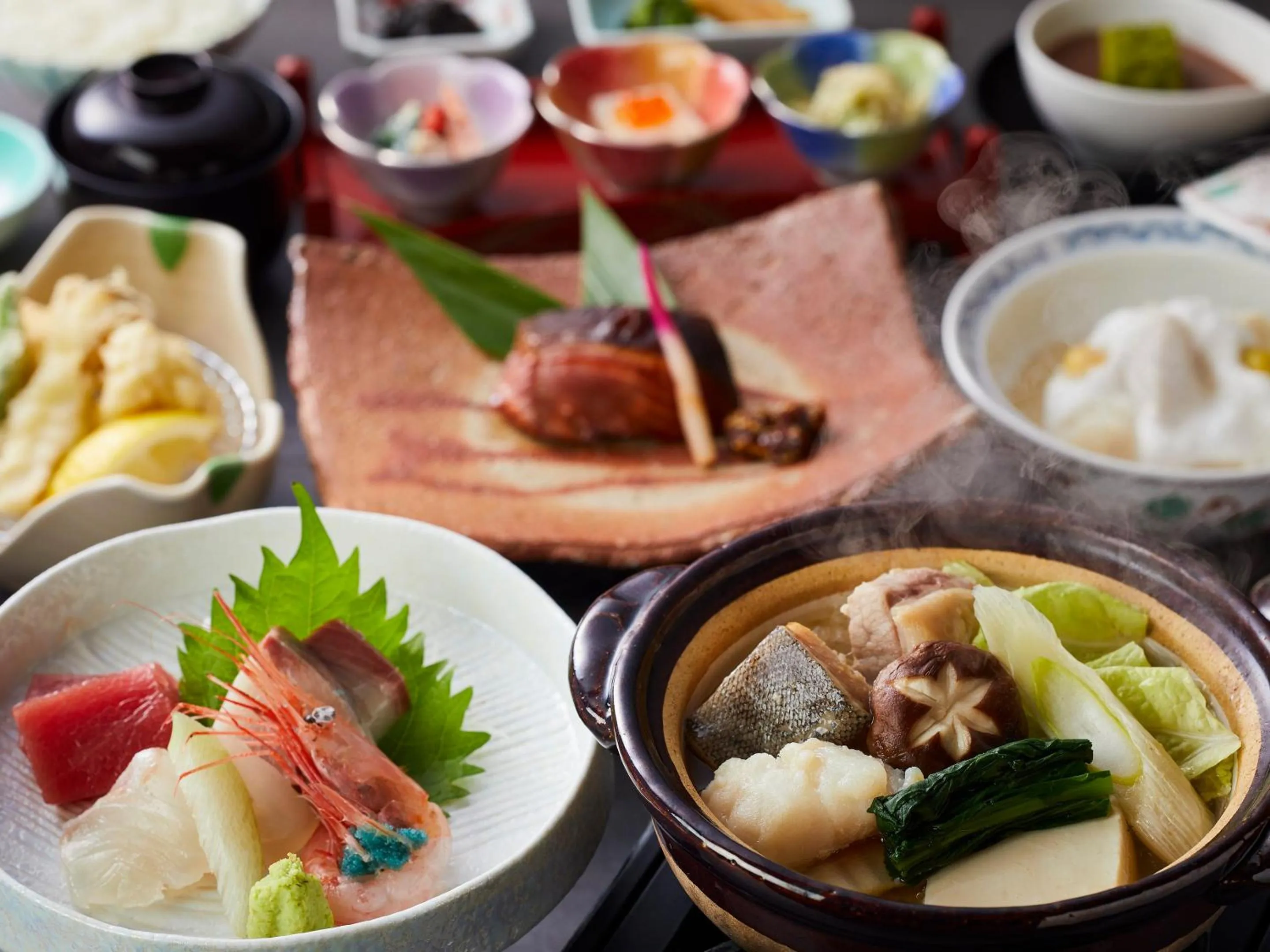 Food in KAMENOI HOTEL Fukui