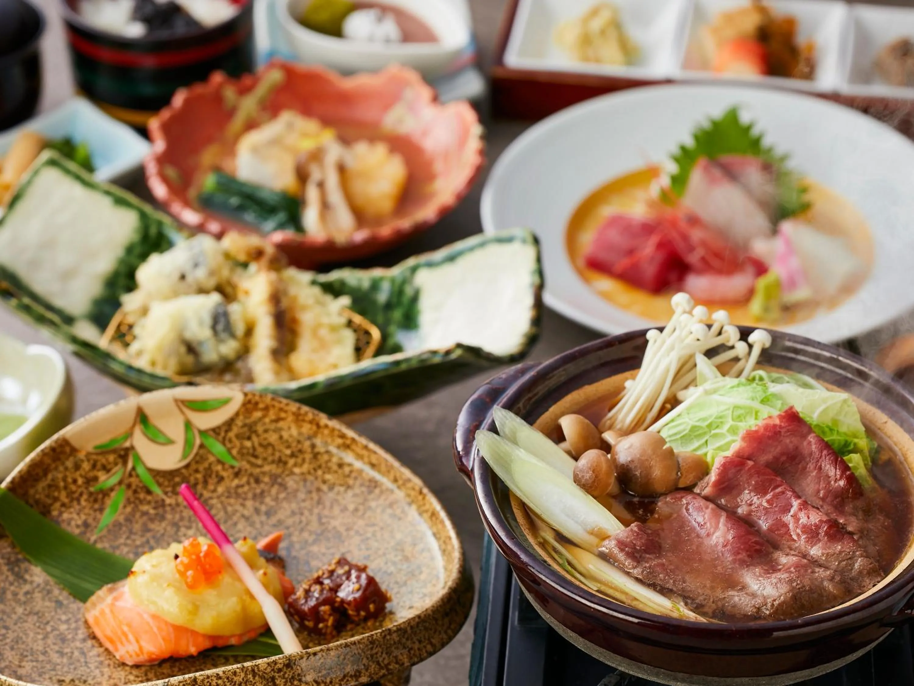 Dinner in KAMENOI HOTEL Fukui