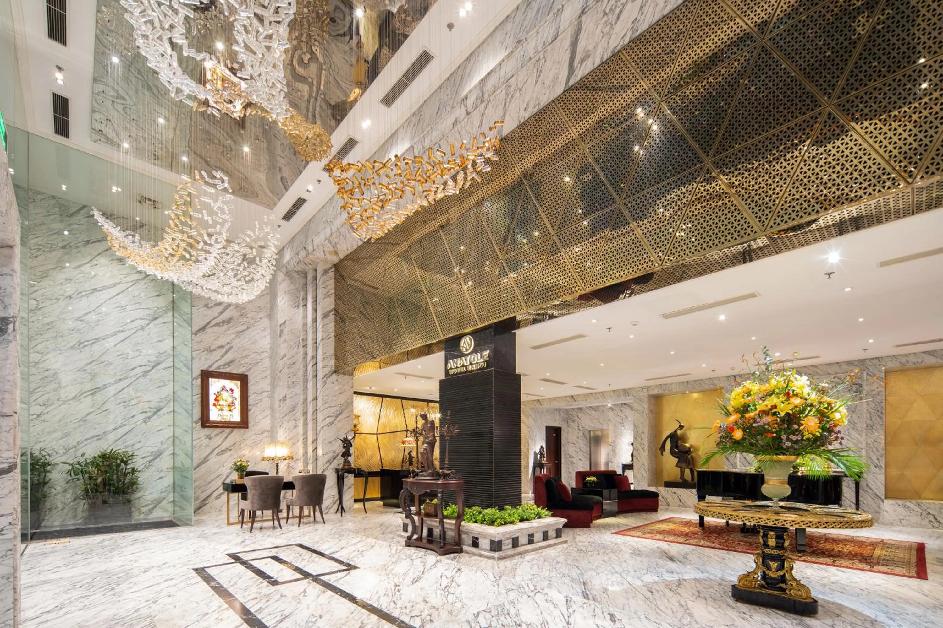 Lobby or reception in Anatole Hotel Hanoi