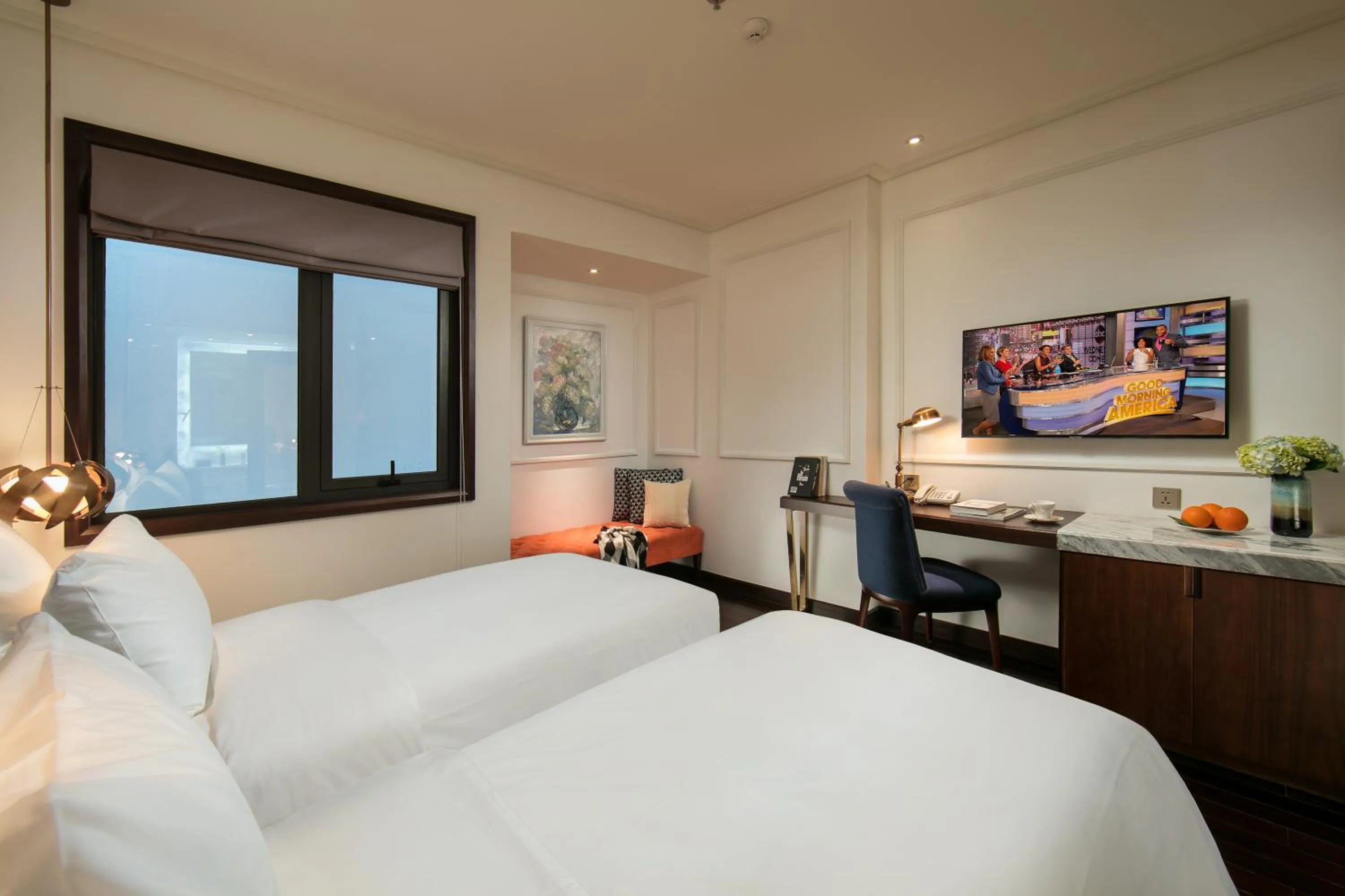 Bed in Anatole Hotel Hanoi