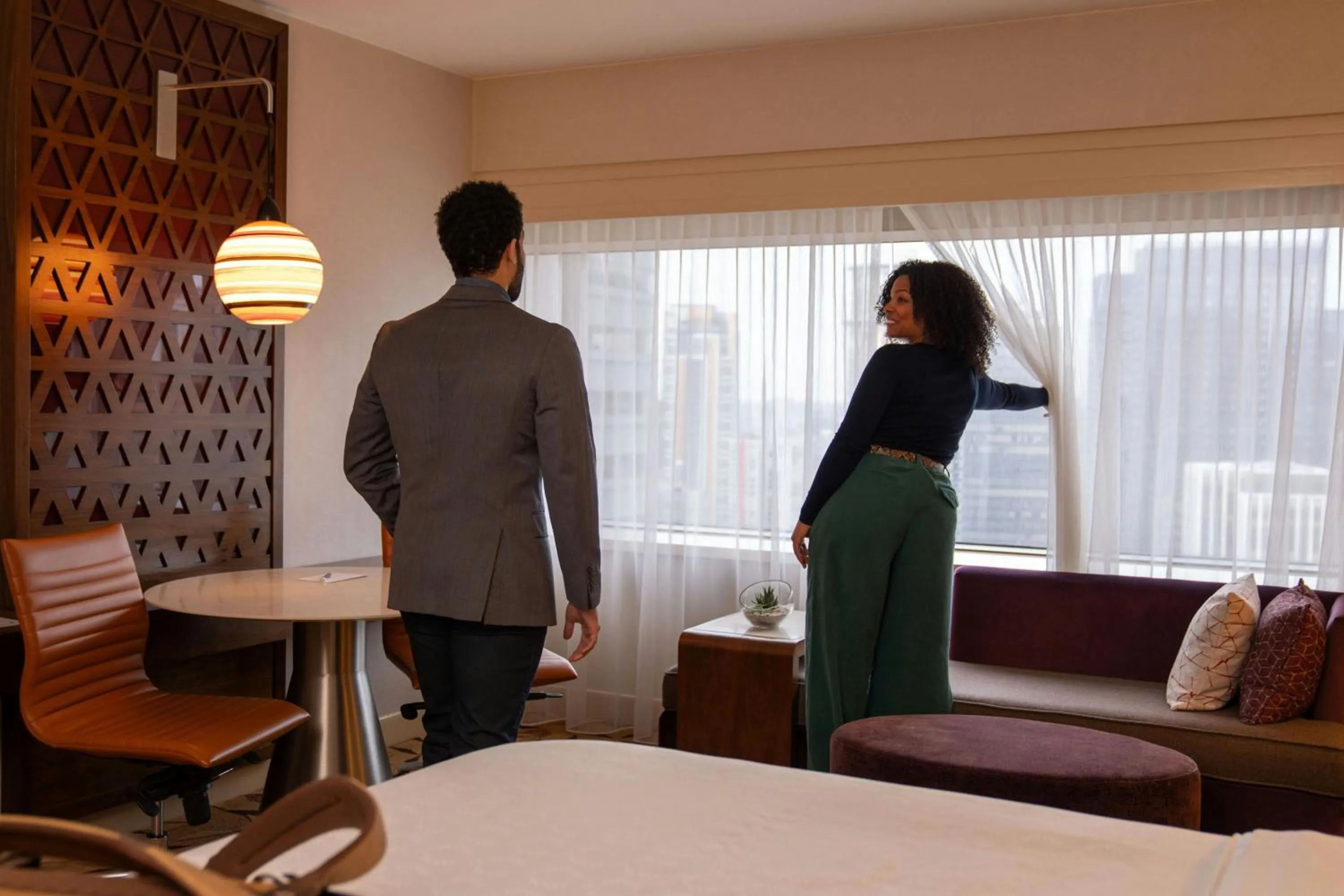 Photo of the whole room in Sheraton Grand Seattle