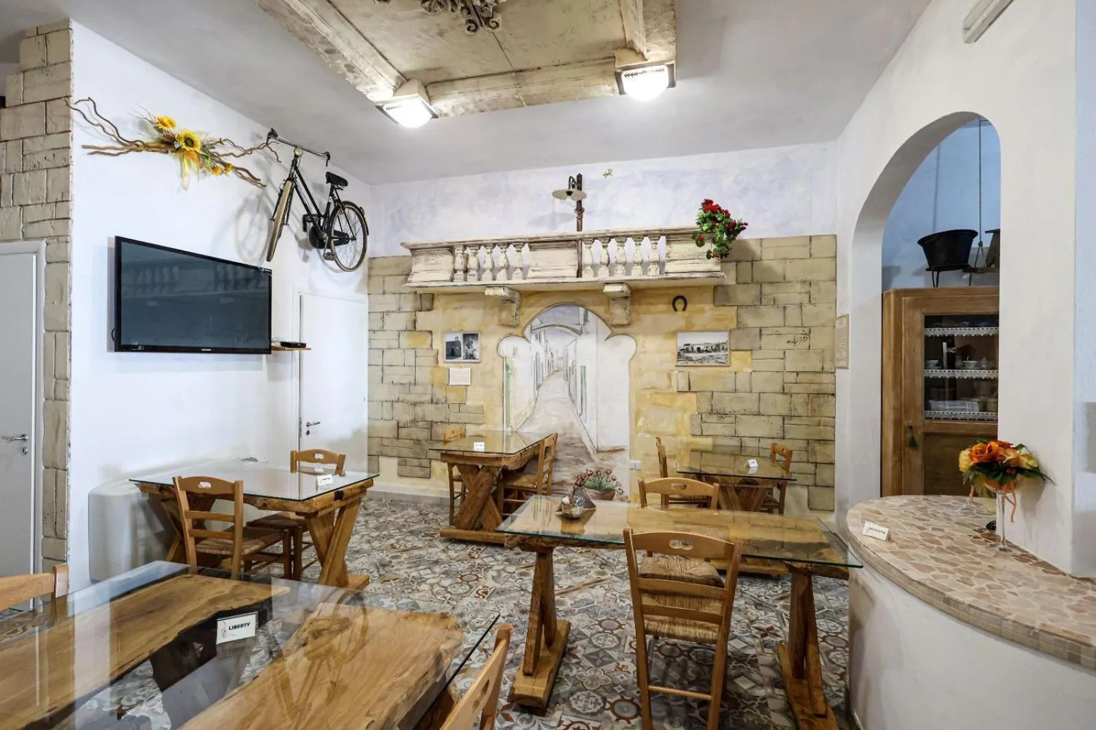 Italian breakfast in Antico Borgo Marchese