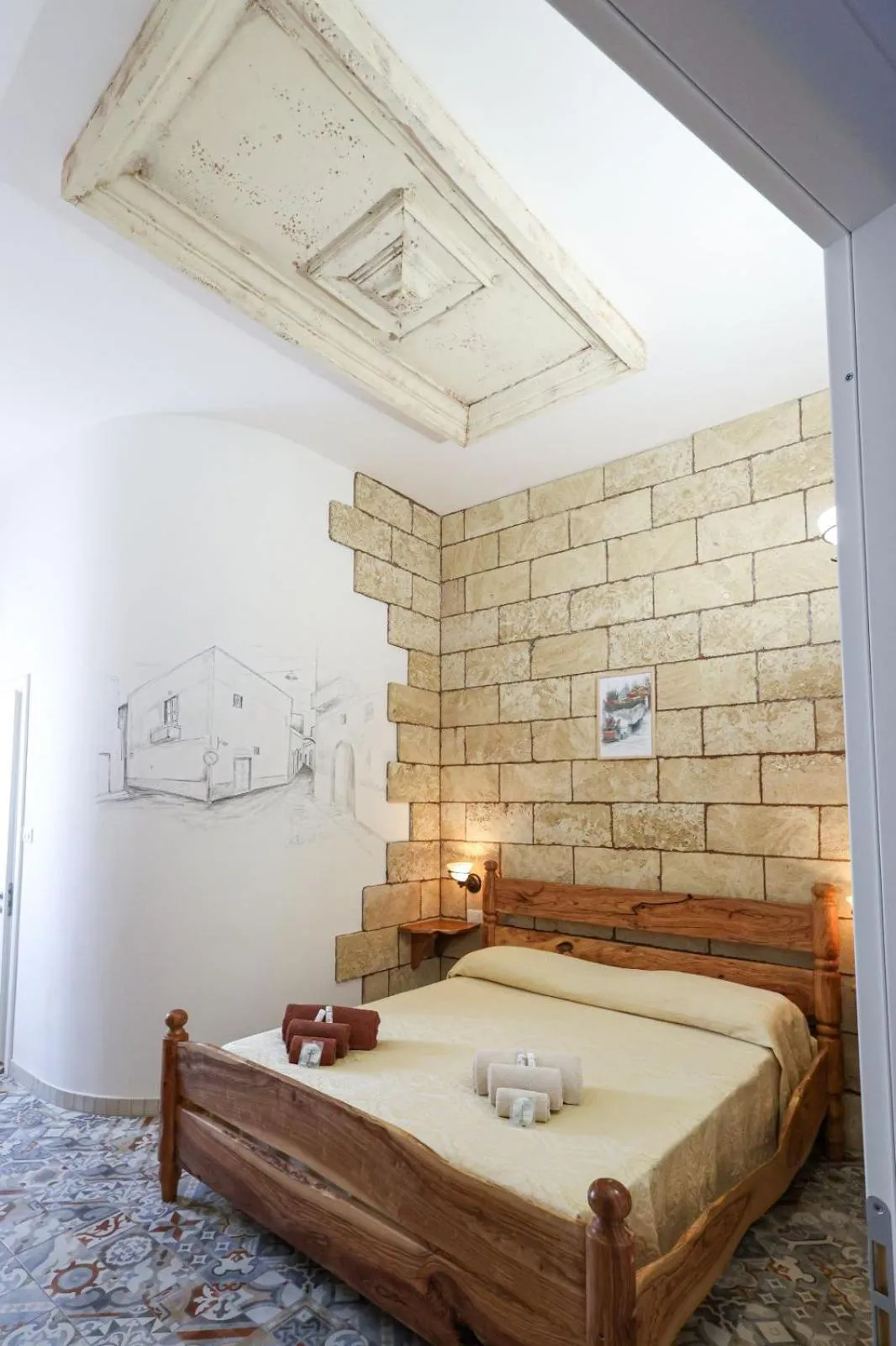 Bedroom, Bed in Antico Borgo Marchese