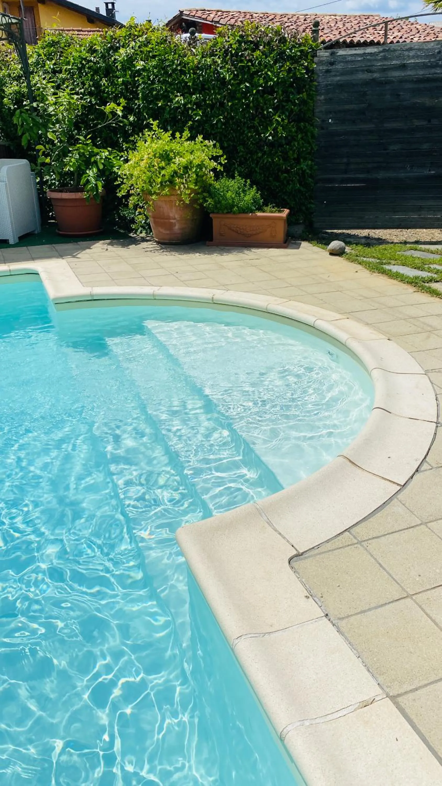 Swimming pool in B&B Villa Botto