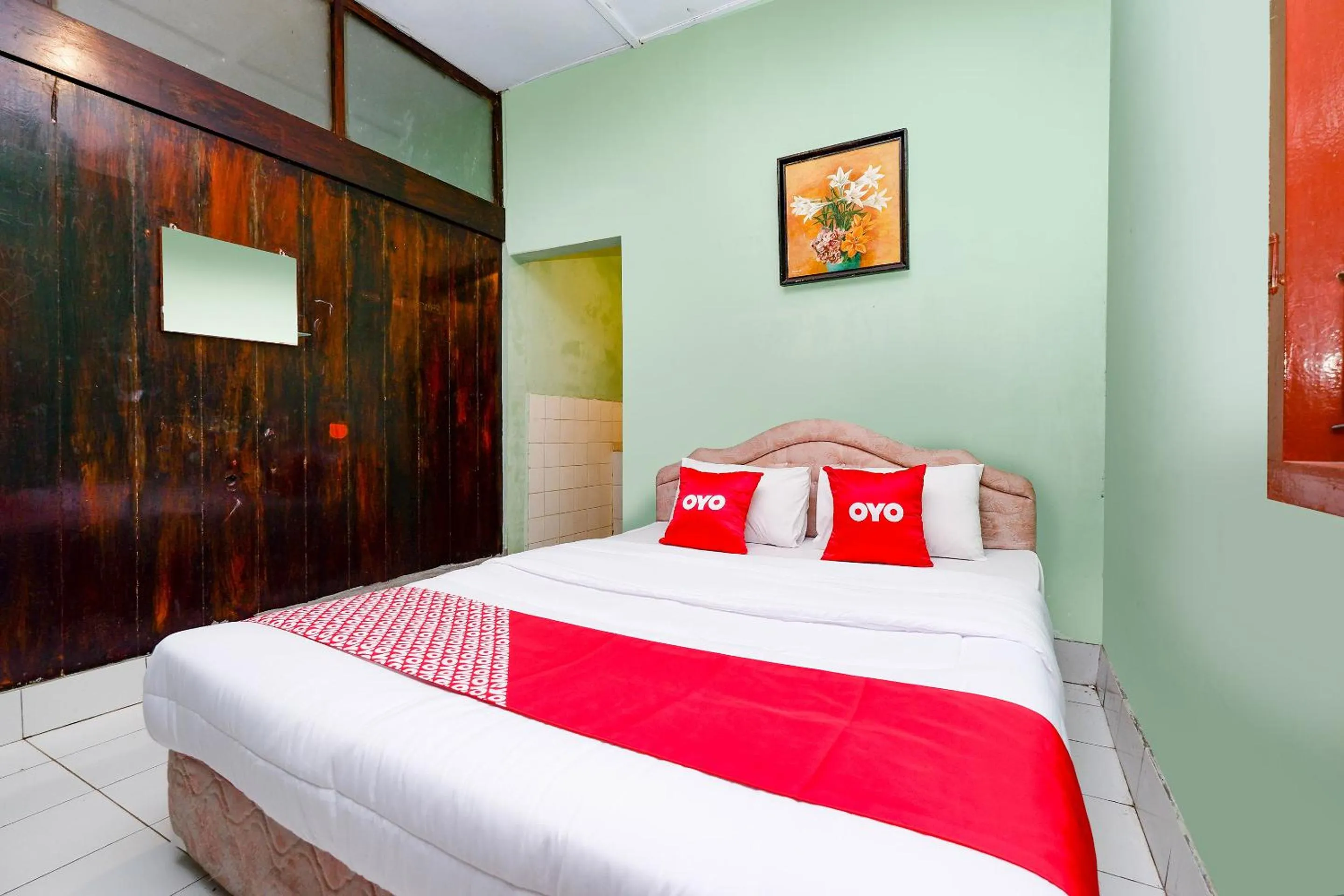 Bedroom in SUPER OYO Capital O 1808 New Bandungan Indah