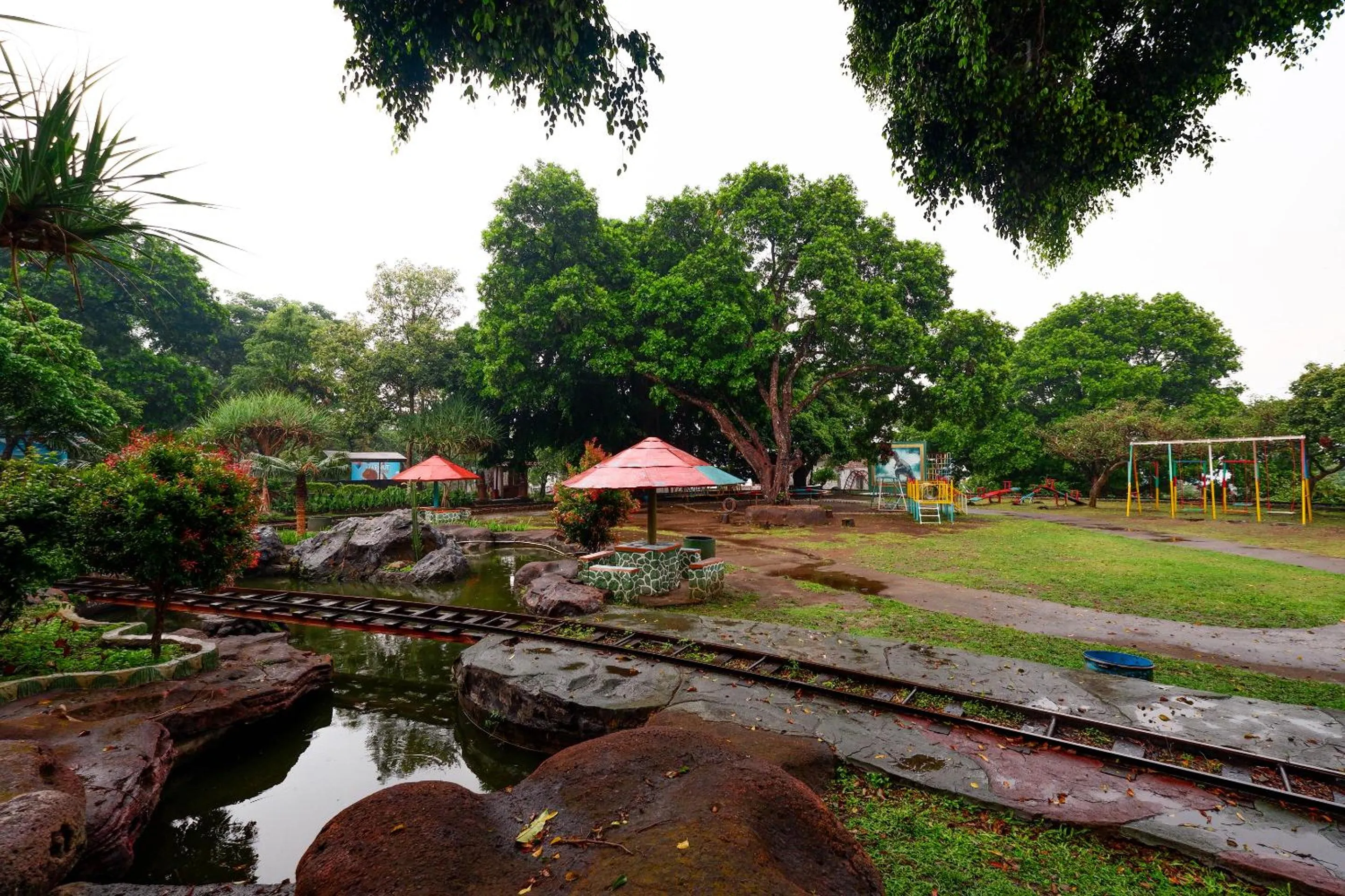 Garden in SUPER OYO Capital O 1808 New Bandungan Indah