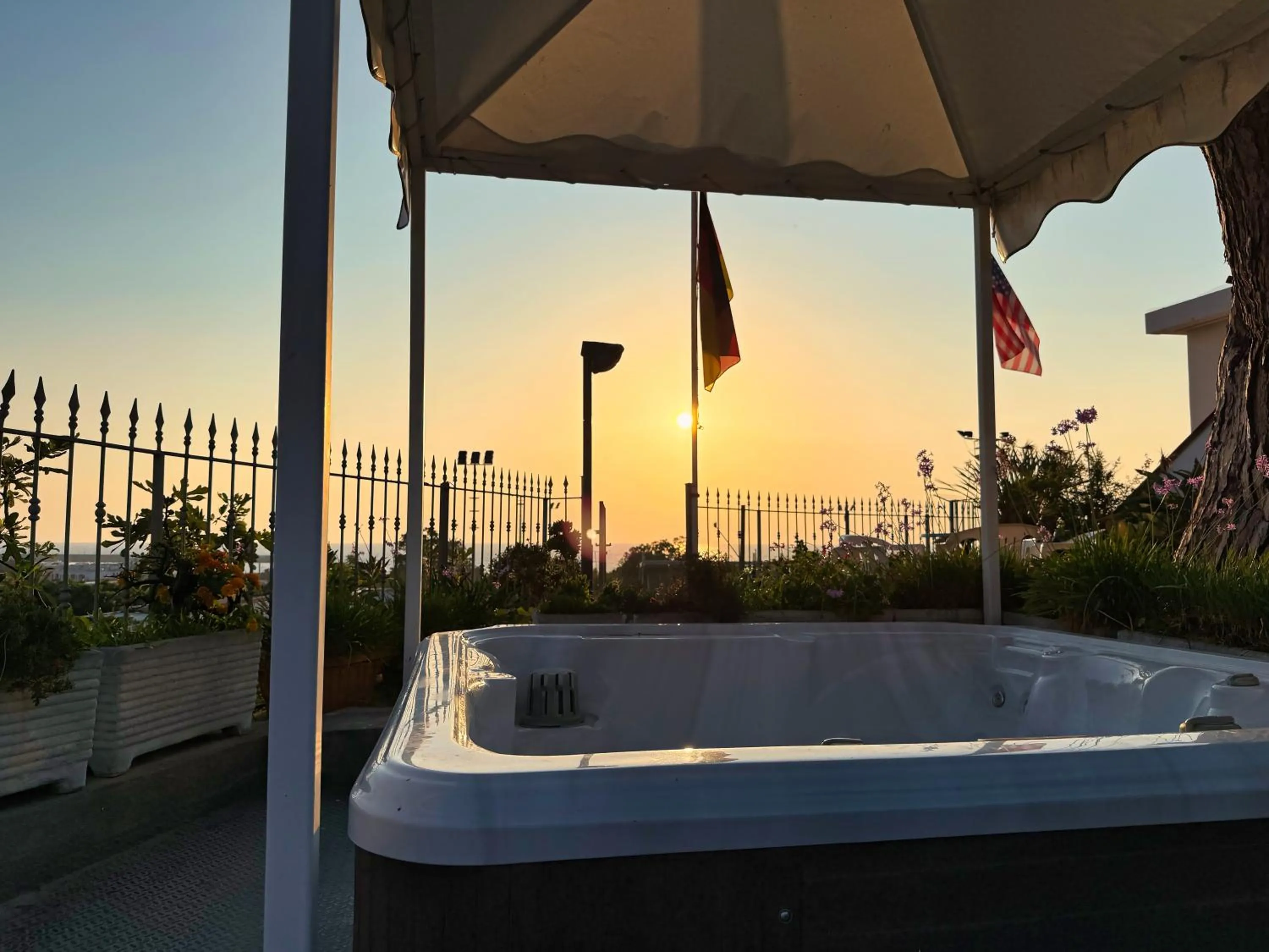 Bird's eye view in Pensione Villa Mena