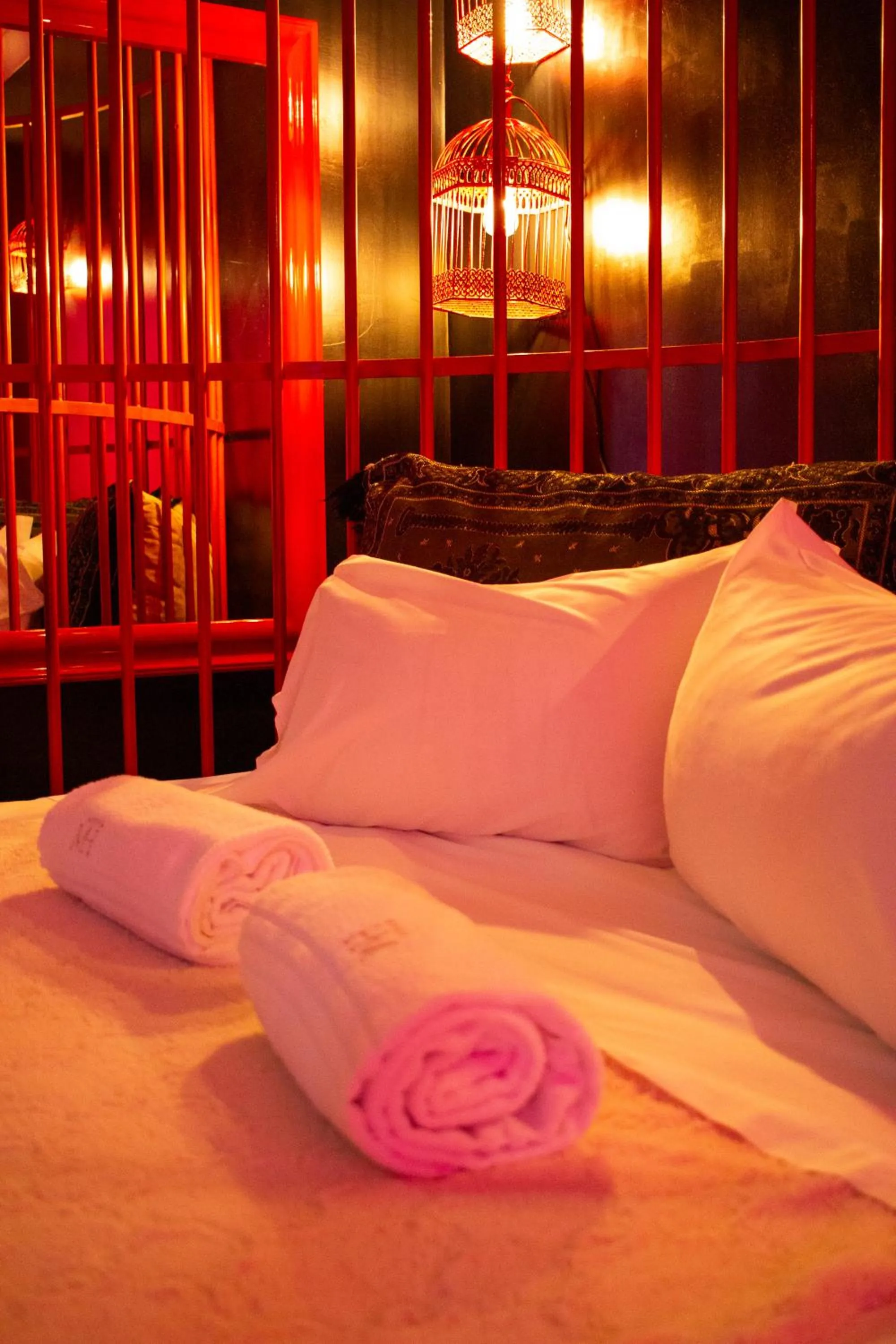 Bed in Meeting Hotel