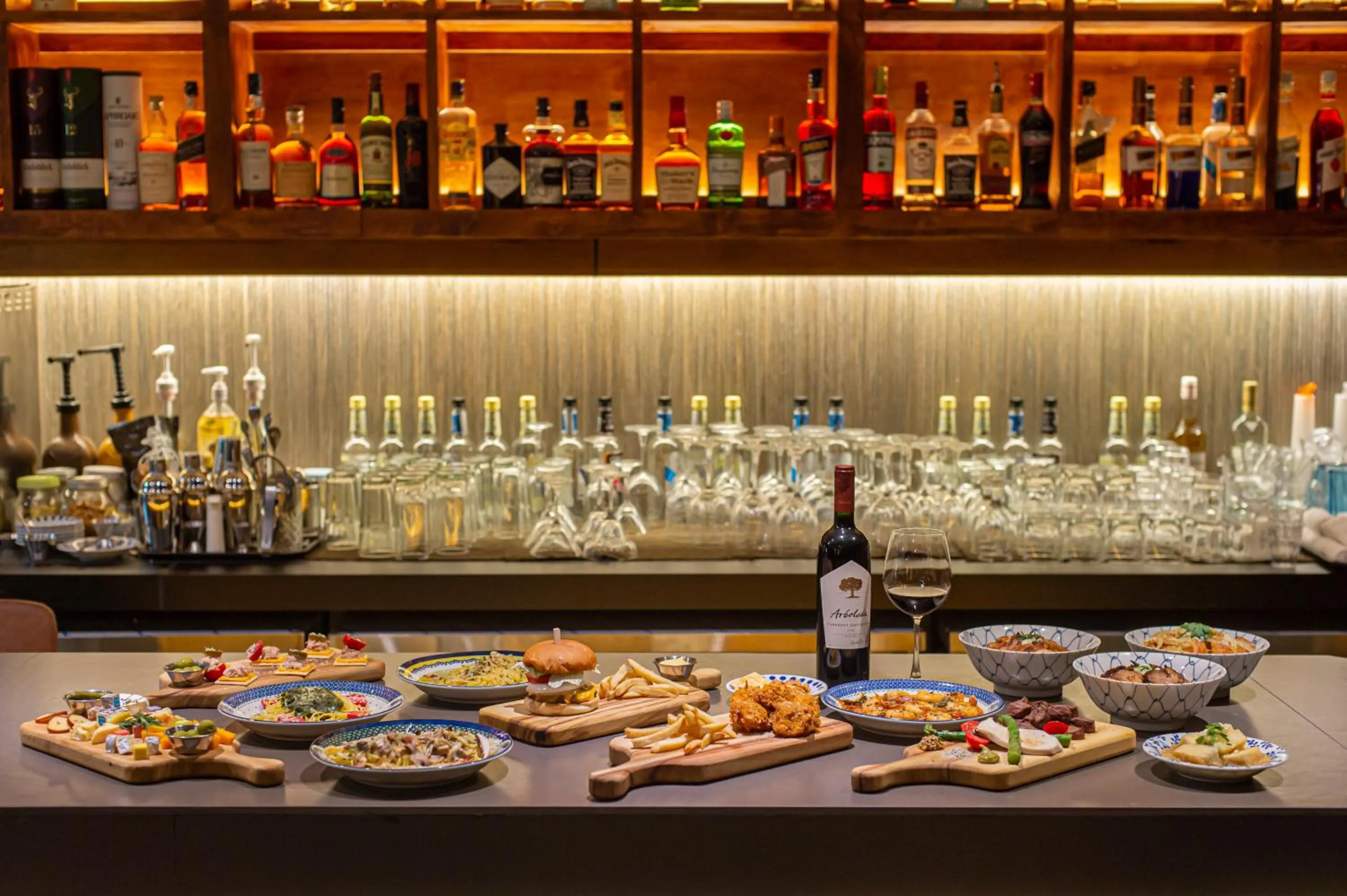 Lounge or bar in Glue Hotel