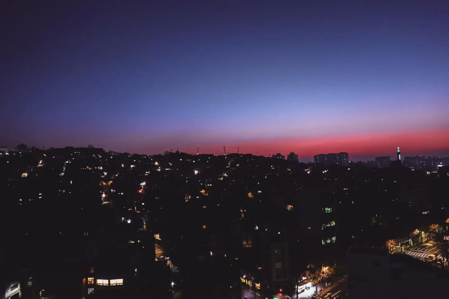 City view in Glue Hotel