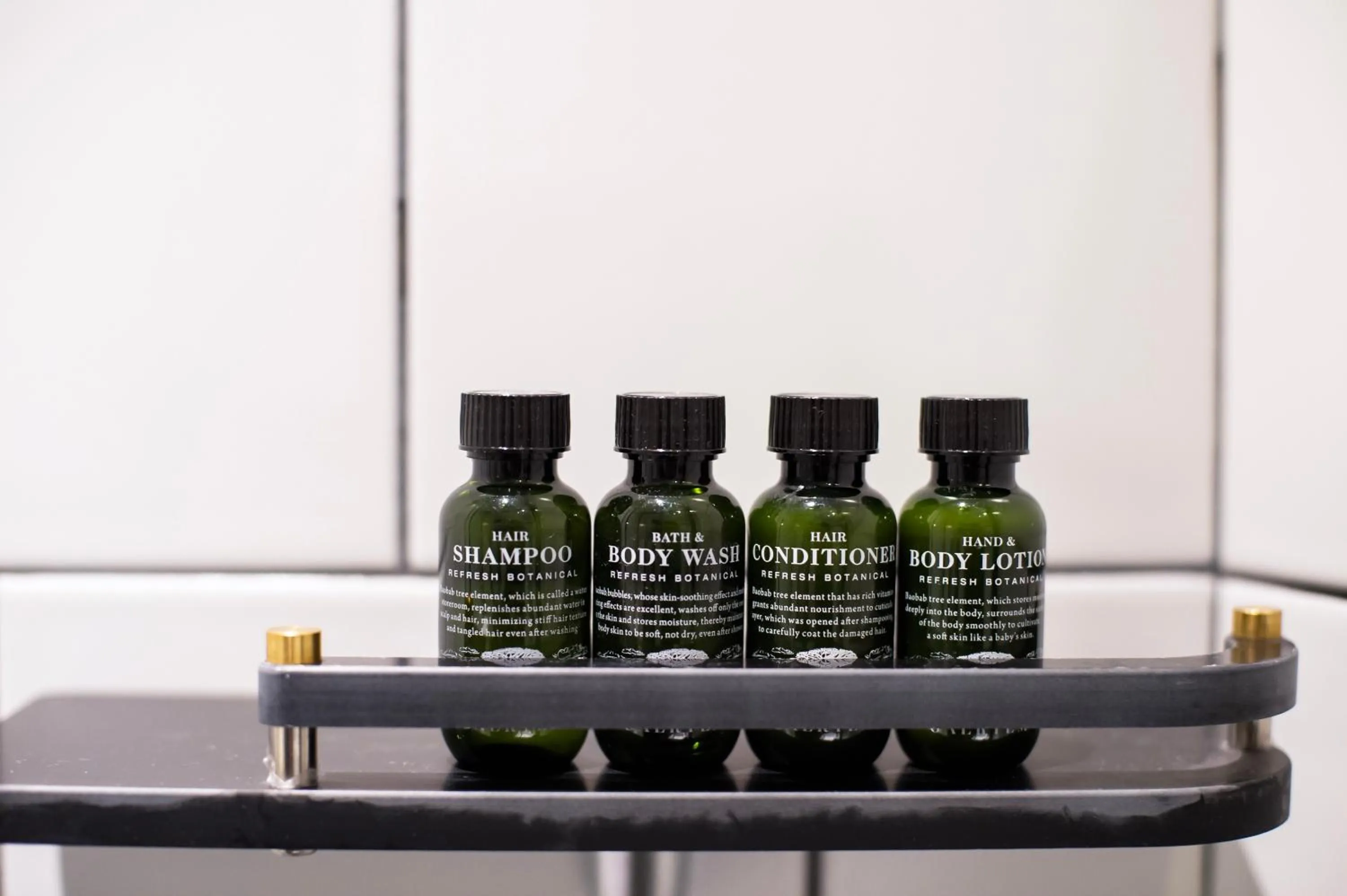 Shower in Glue Hotel