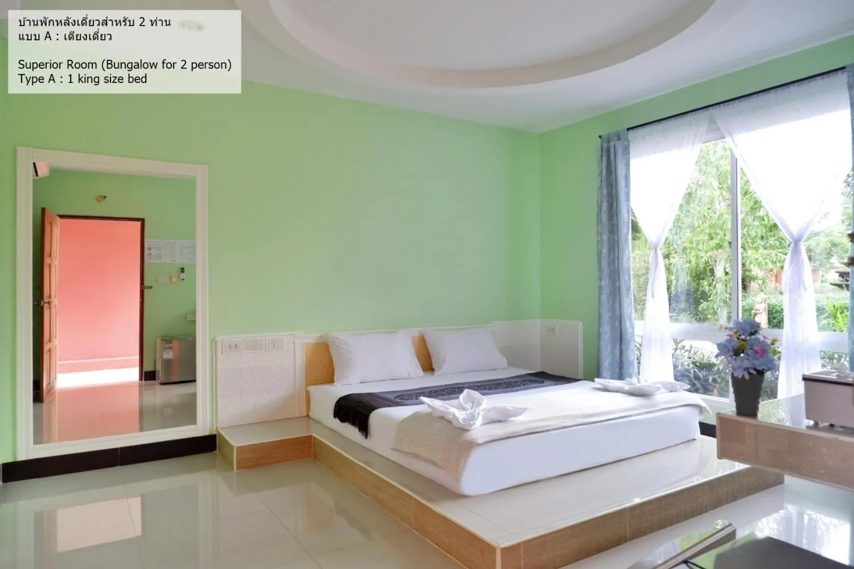 Bedroom, Bed in Bali Boutique Hotel Suratthani