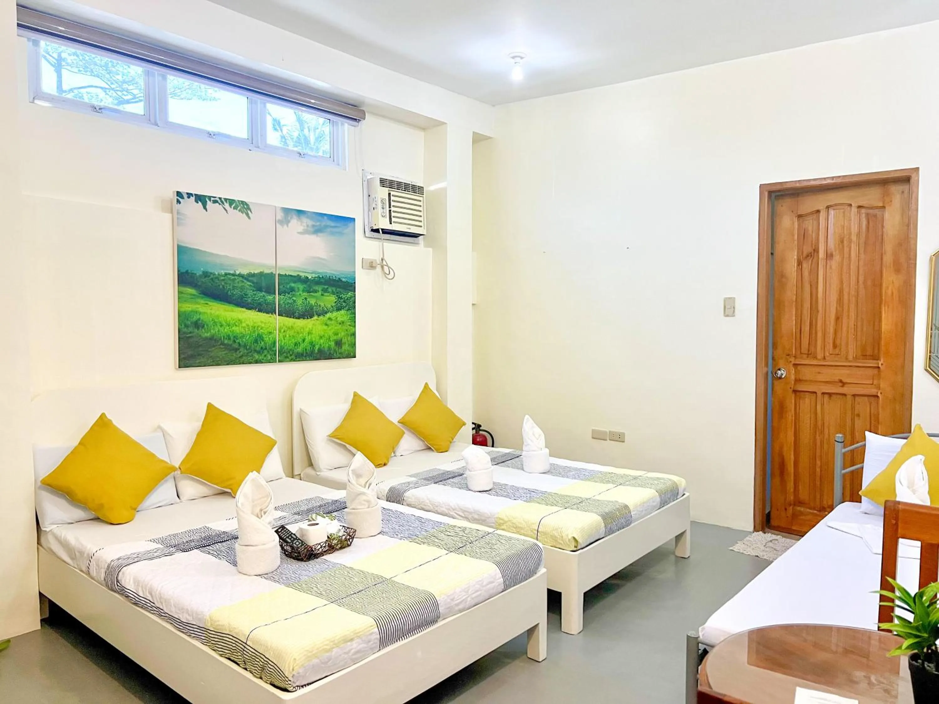 Bed in Casa Bicolandia Suites