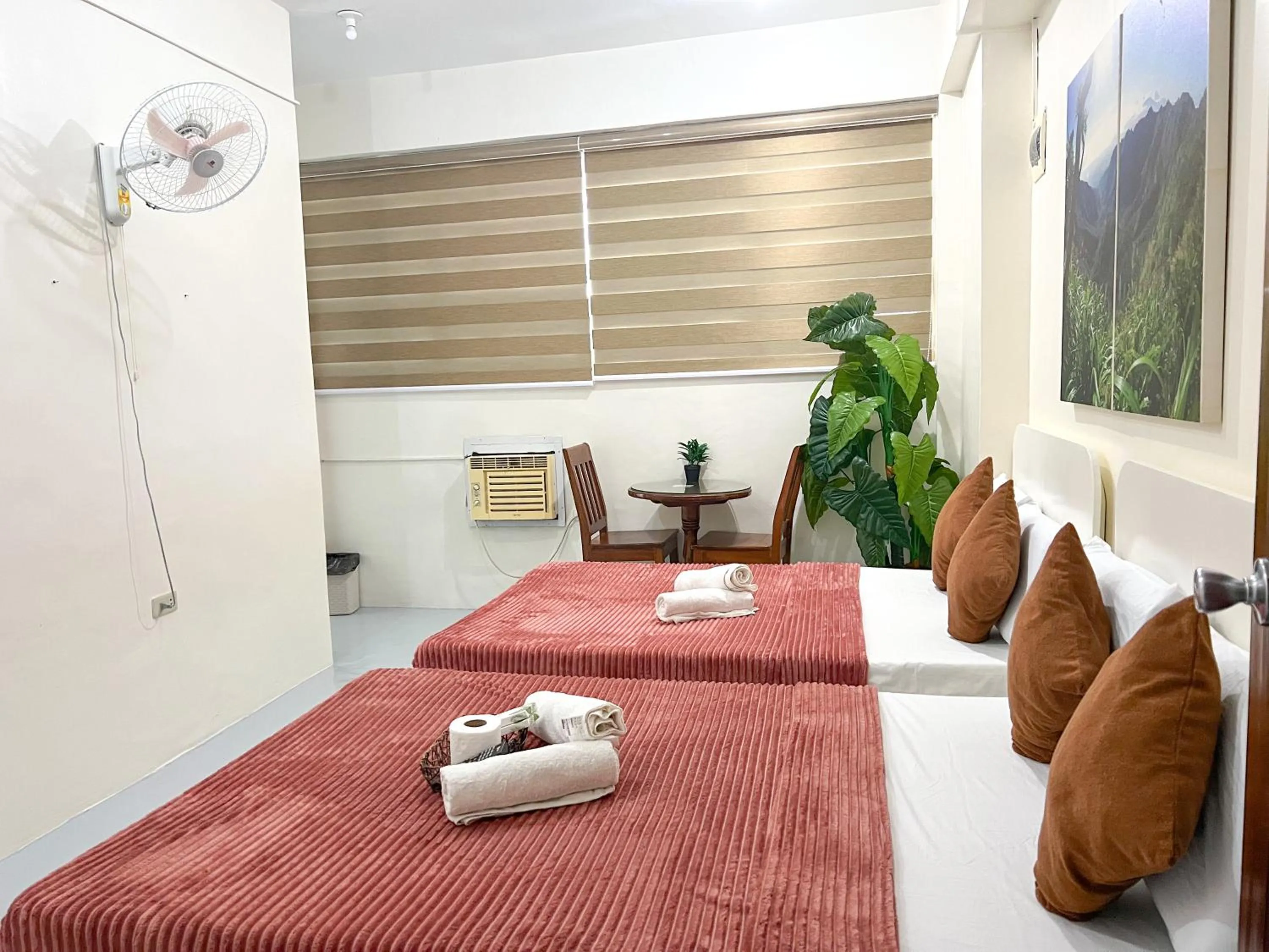 Bed in Casa Bicolandia Suites