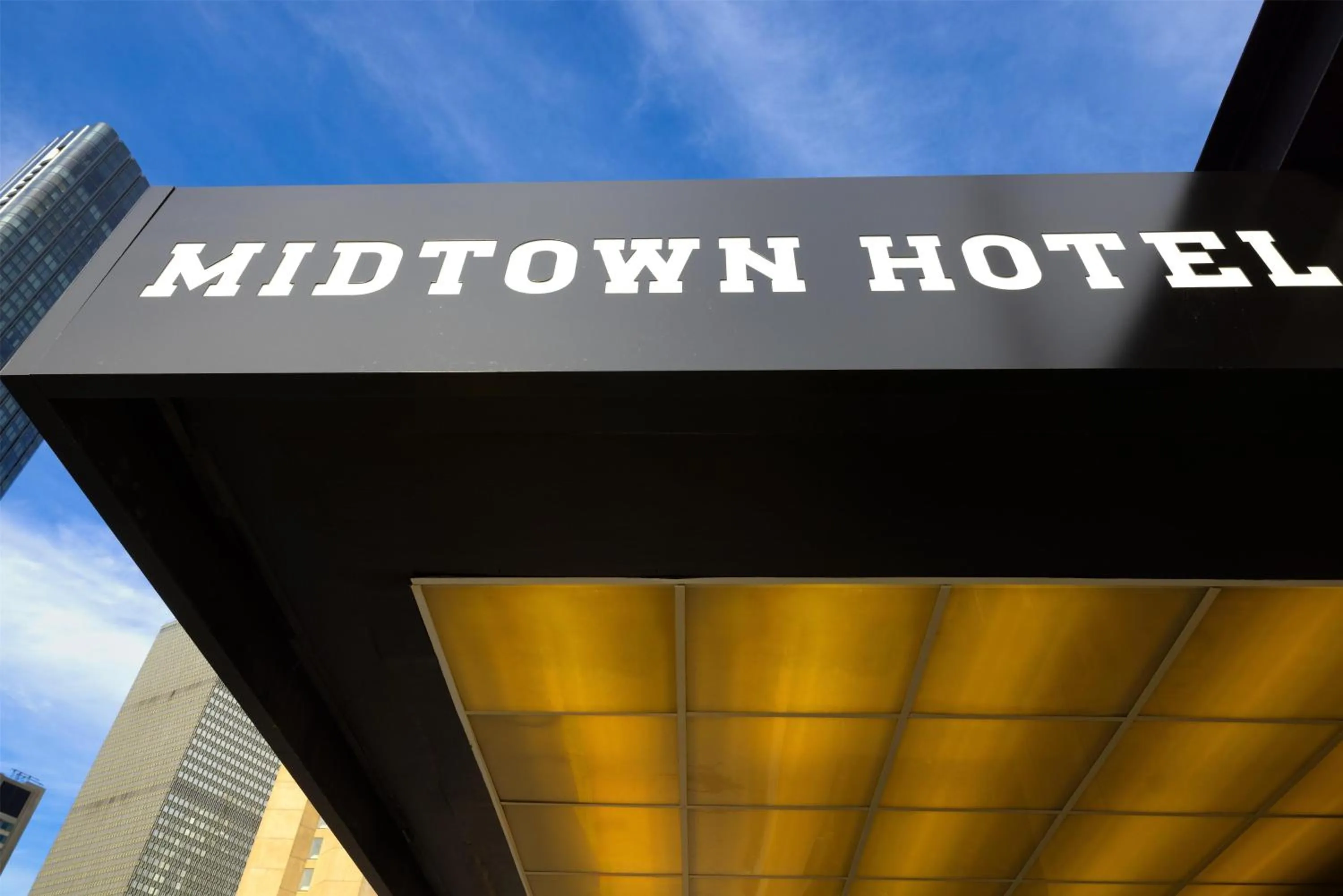 Property building in The Midtown Hotel MOD Collection by Sonesta