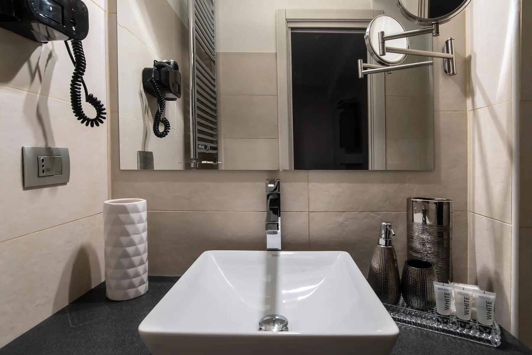 Bathroom in Black And White Suite