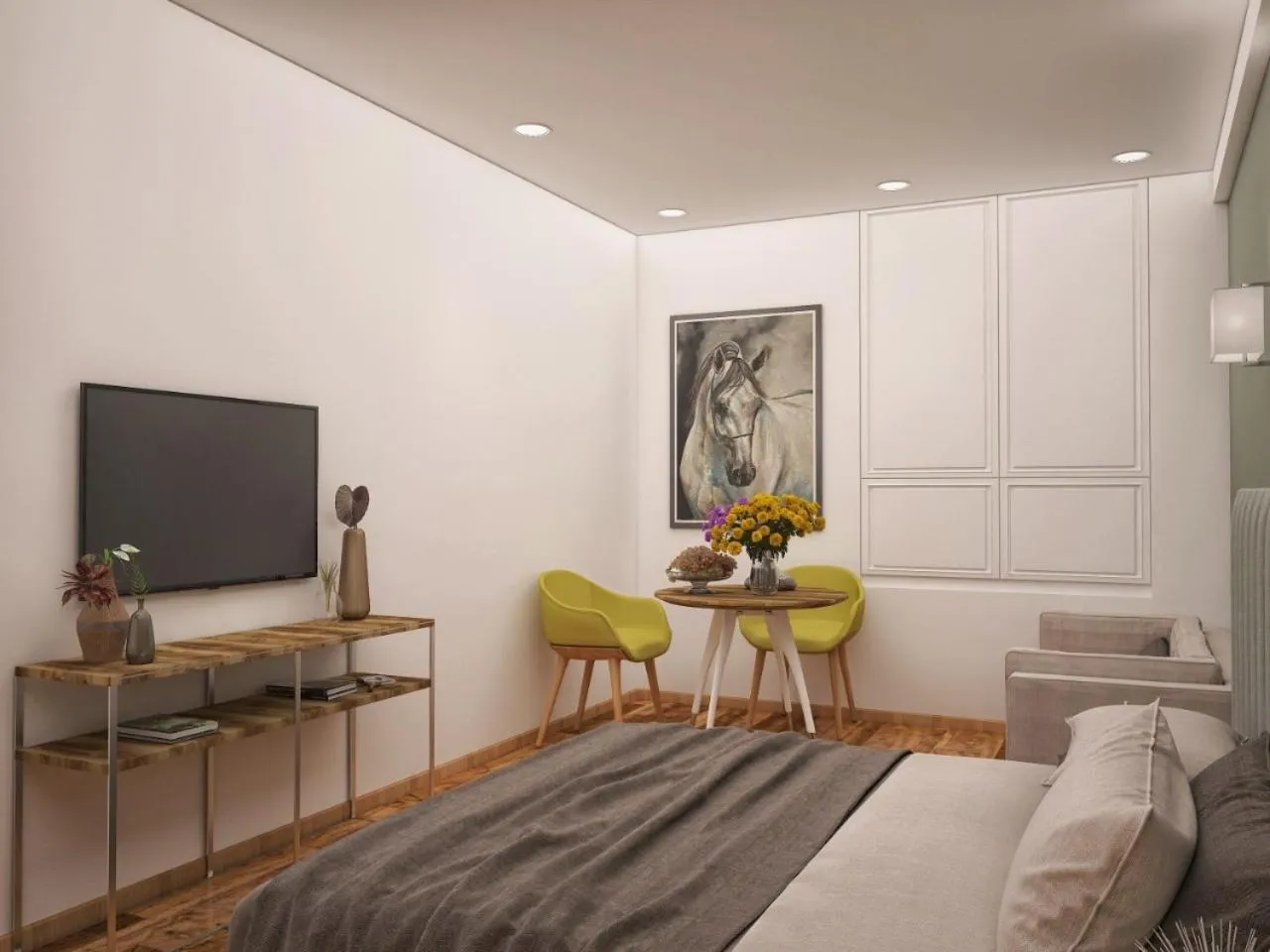 Bed in Centric Baku Boutique Hotel