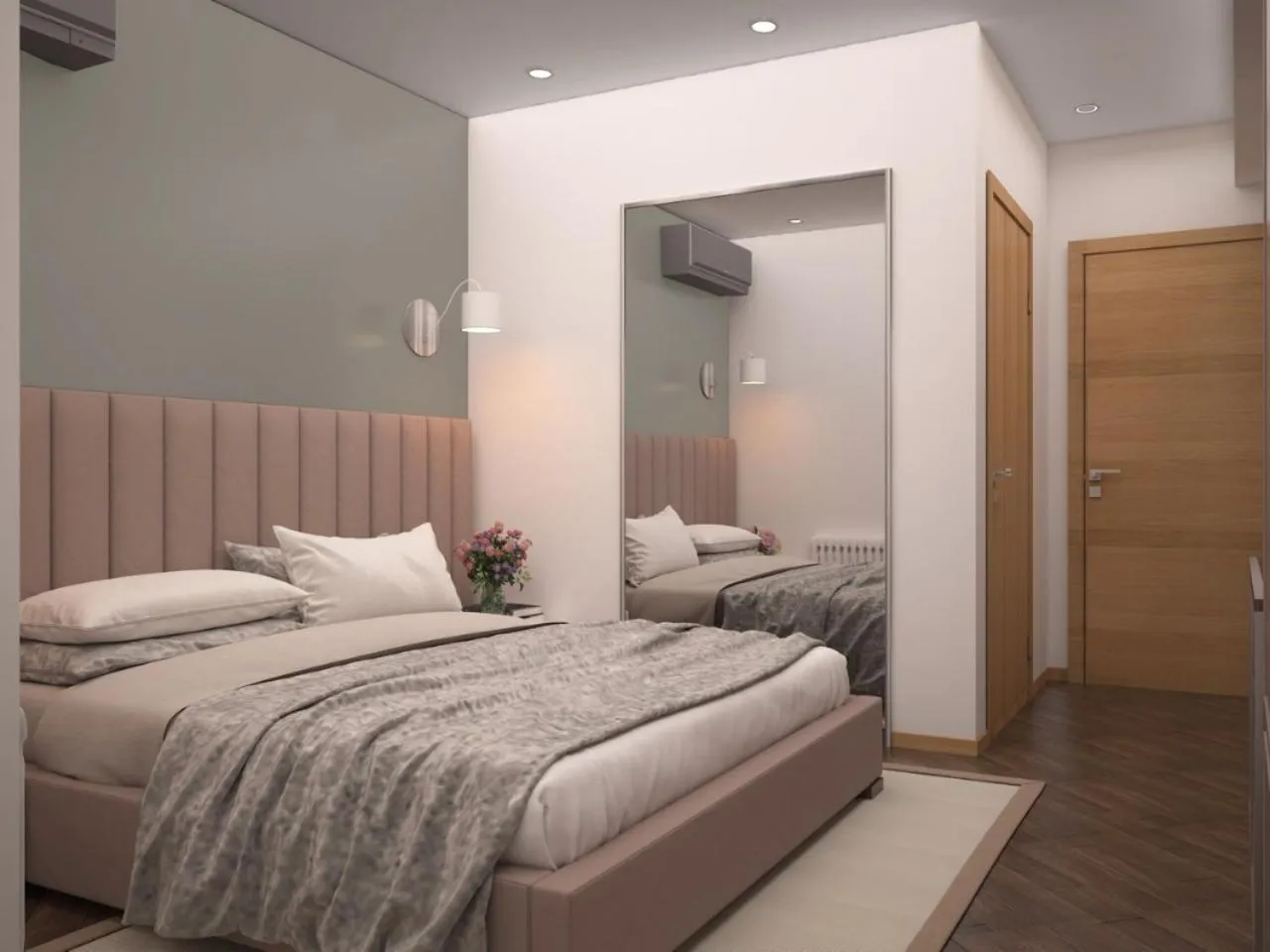 Bed in Centric Baku Boutique Hotel