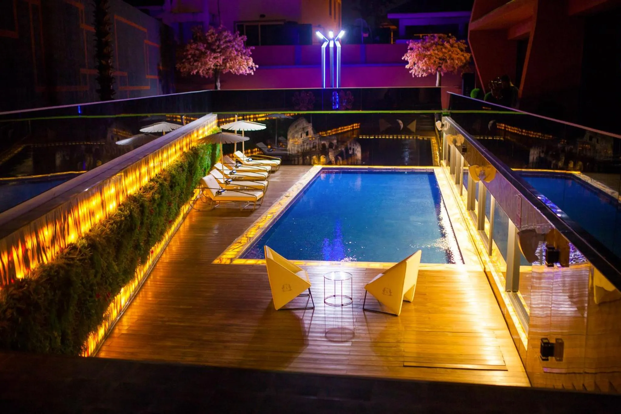 Swimming pool in Bel Air Crest Hotel & Suites