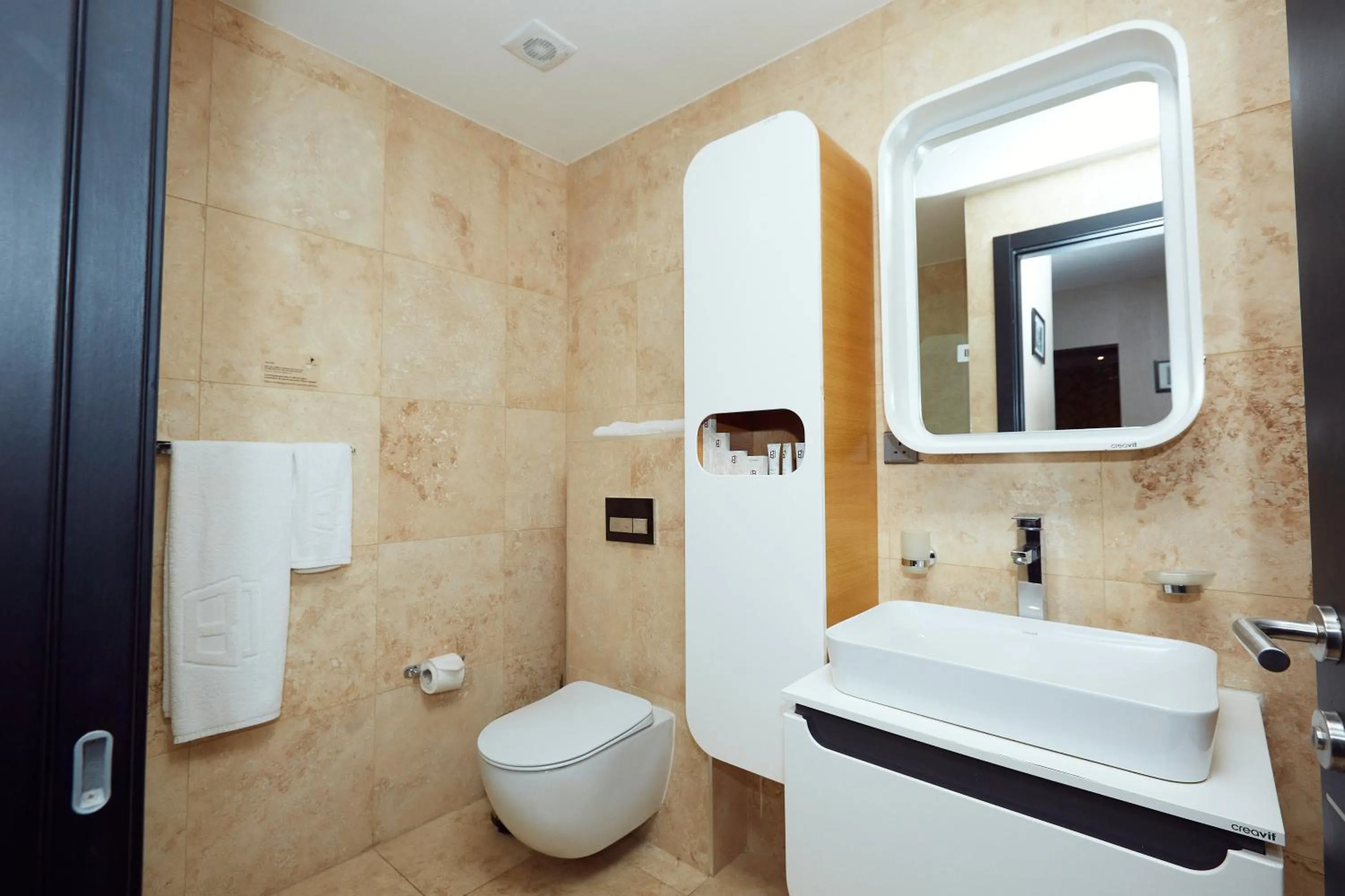 Bathroom in Bel Air Crest Hotel & Suites