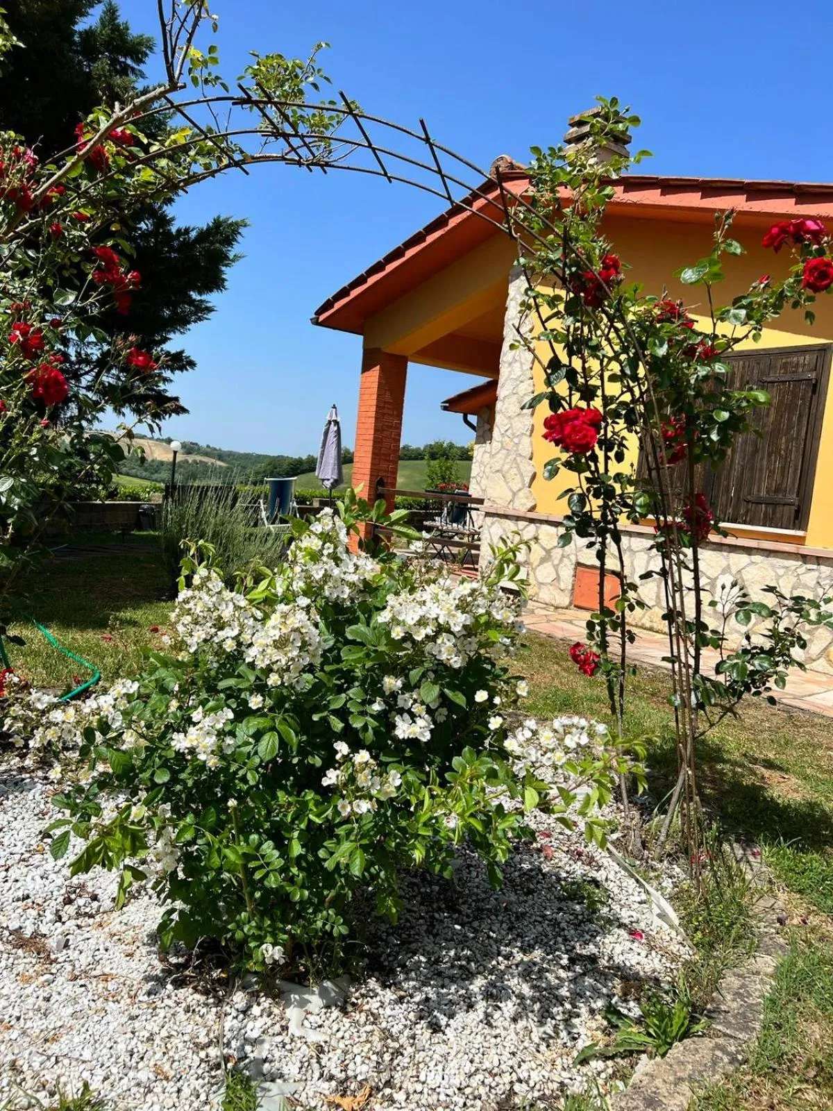 Garden view in Resort Umbria Spa