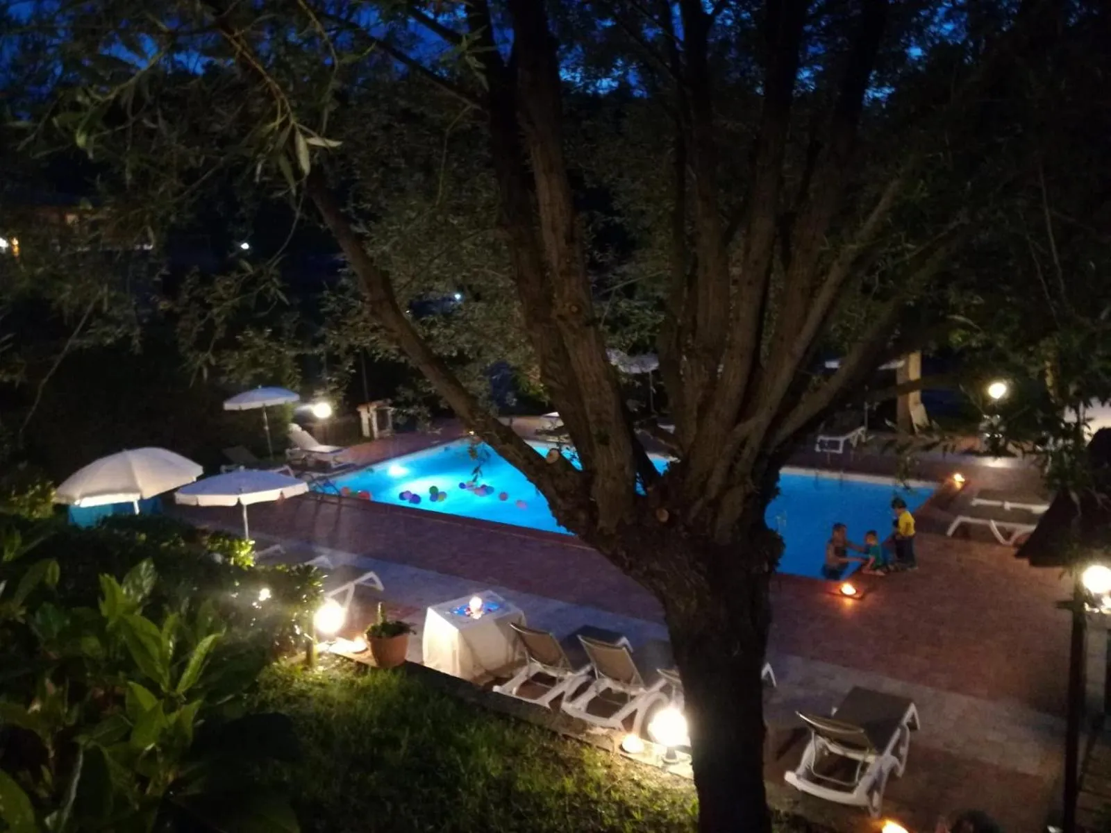 Pool view in Resort Umbria Spa