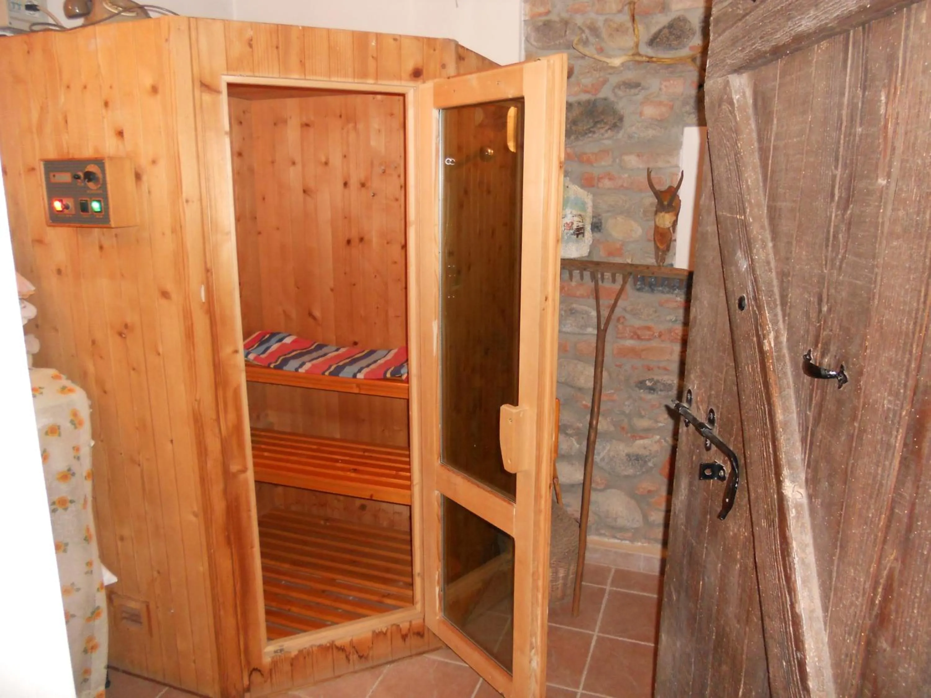 Sauna in B&B Pervinca