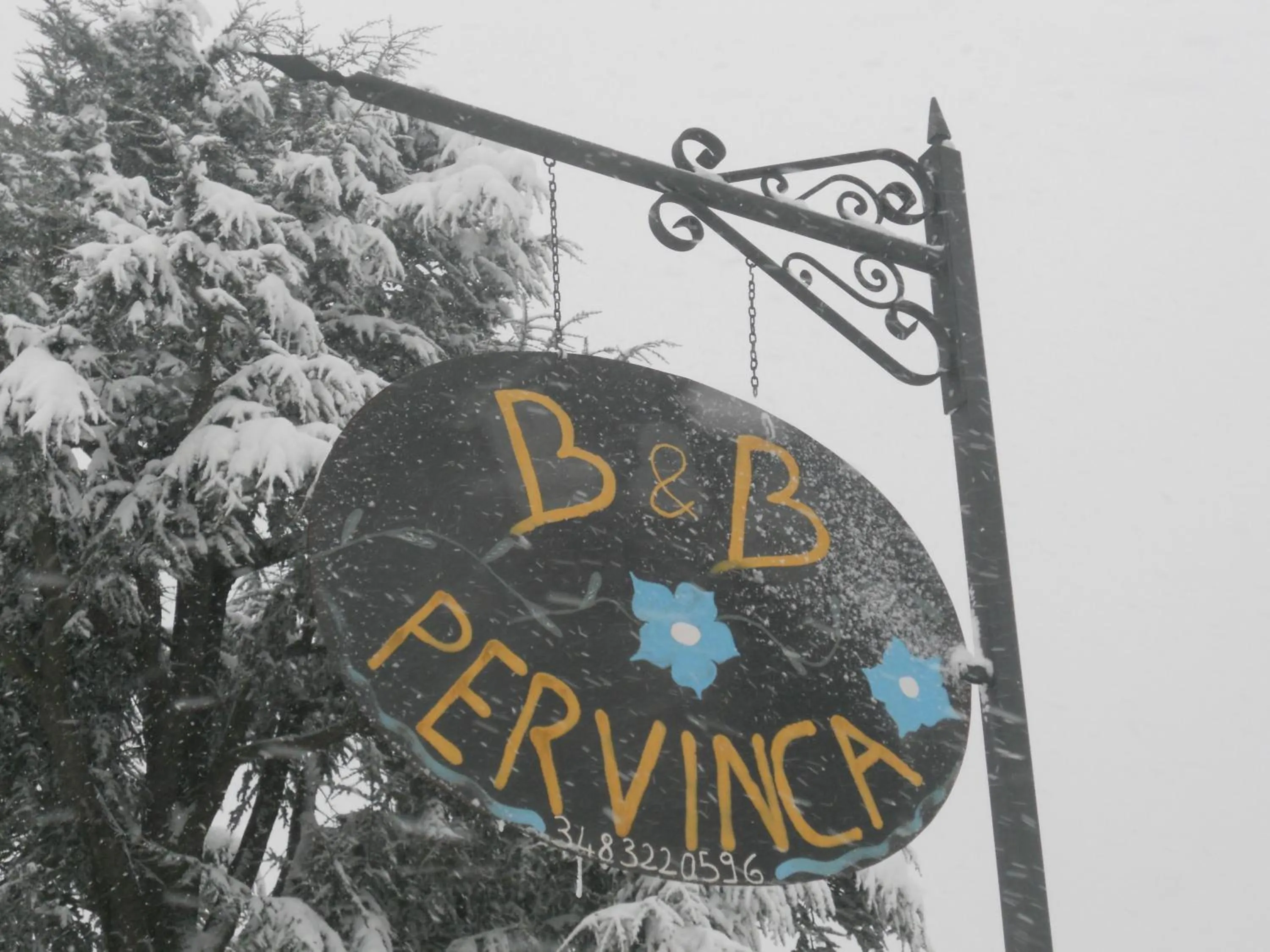 Decorative detail in B&B Pervinca
