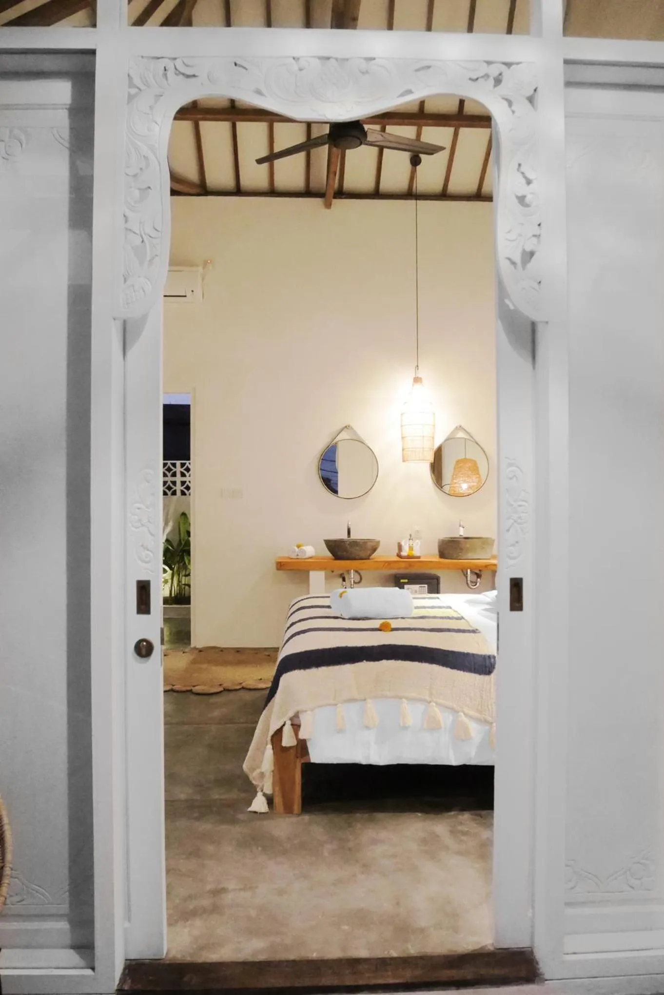 Bed in Amar Boutique Hotel