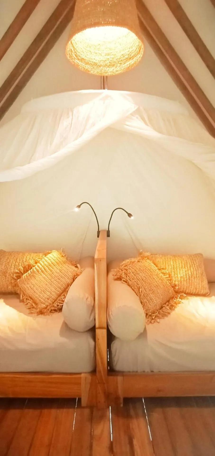 Bed in Amar Boutique Hotel