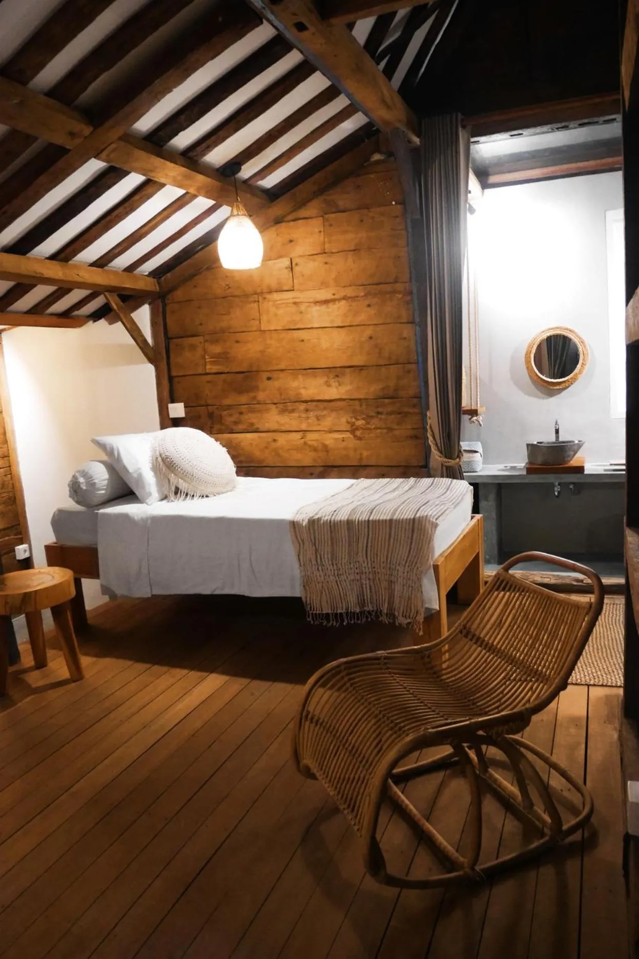 Bed in Amar Boutique Hotel