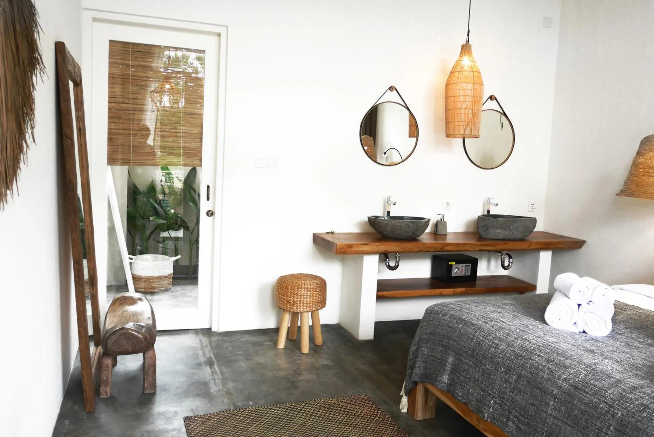 Bed in Amar Boutique Hotel