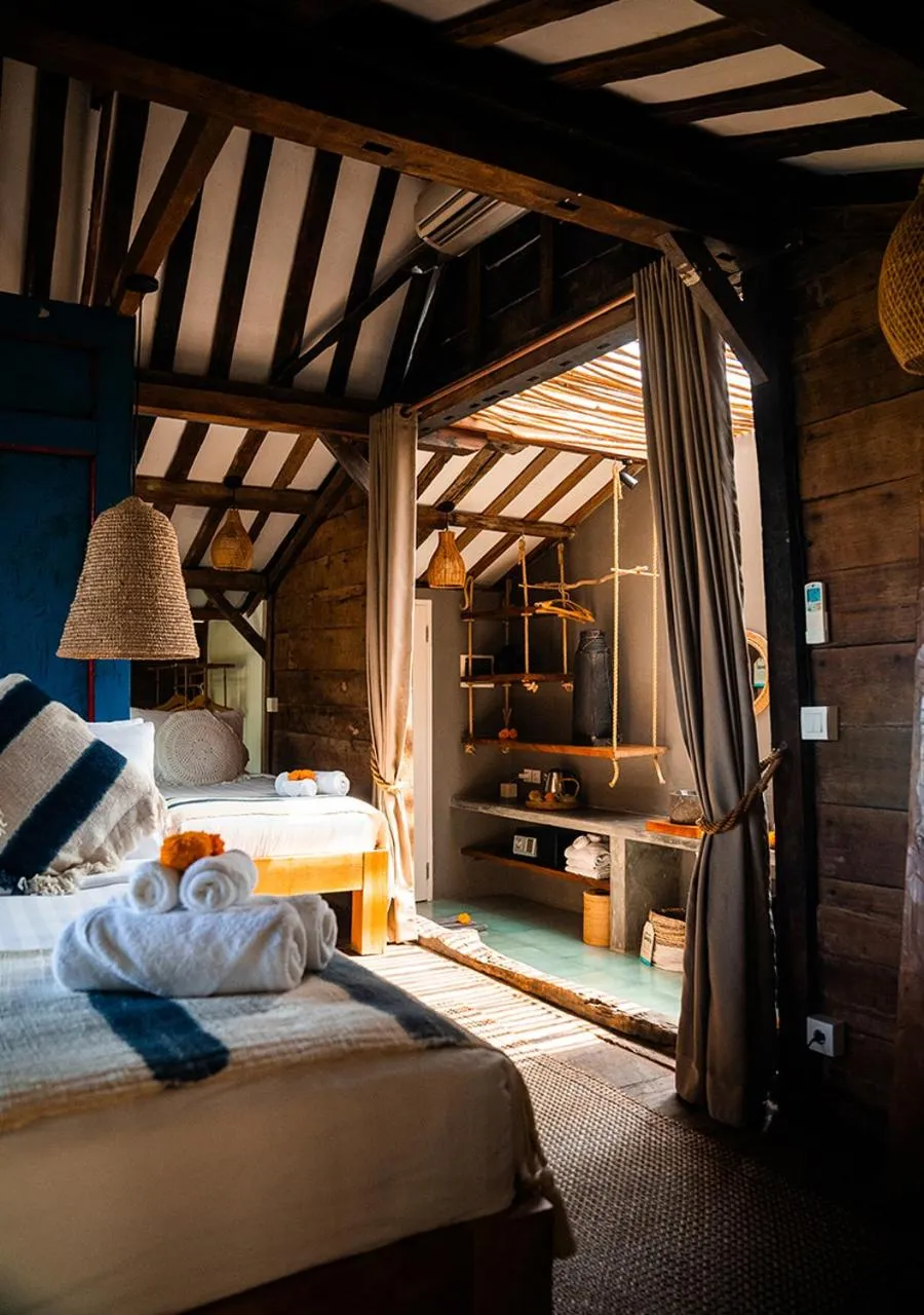 Bed in Amar Boutique Hotel