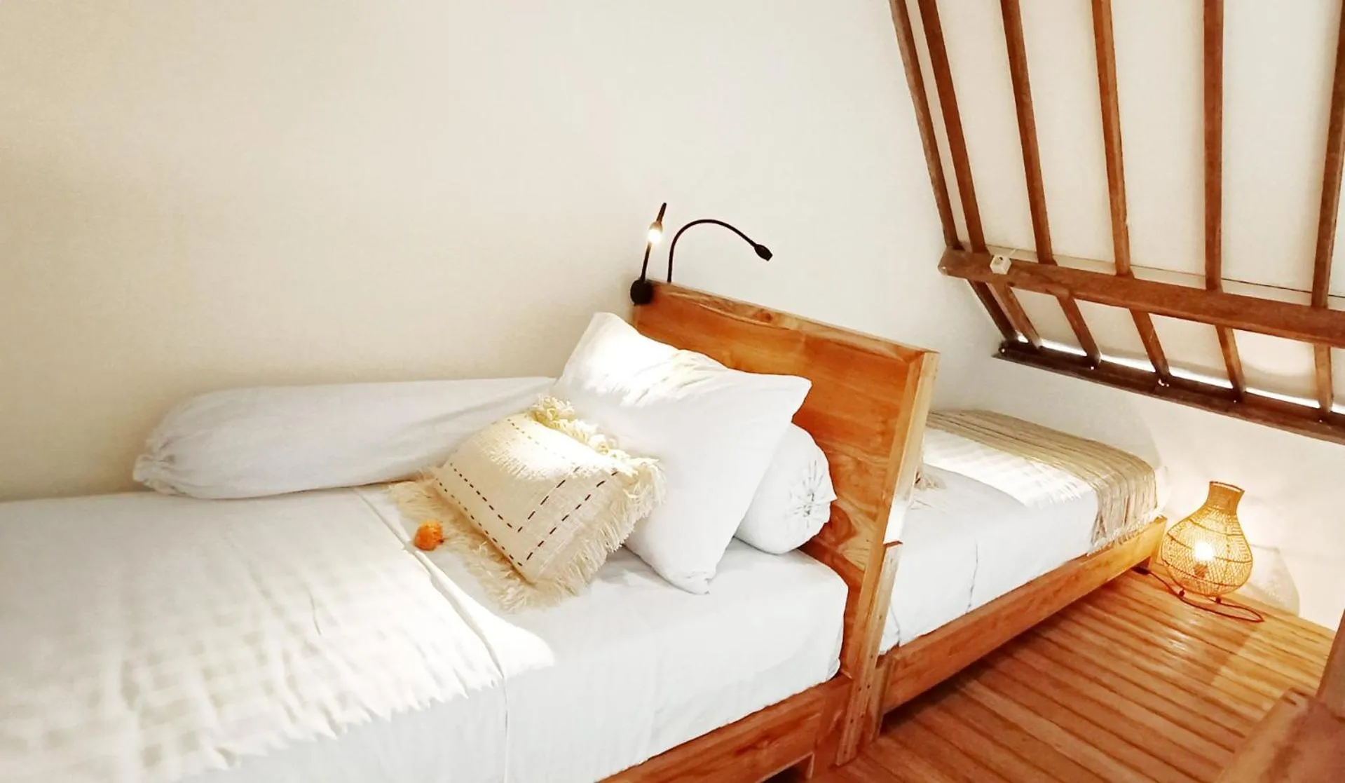 Bed in Amar Boutique Hotel