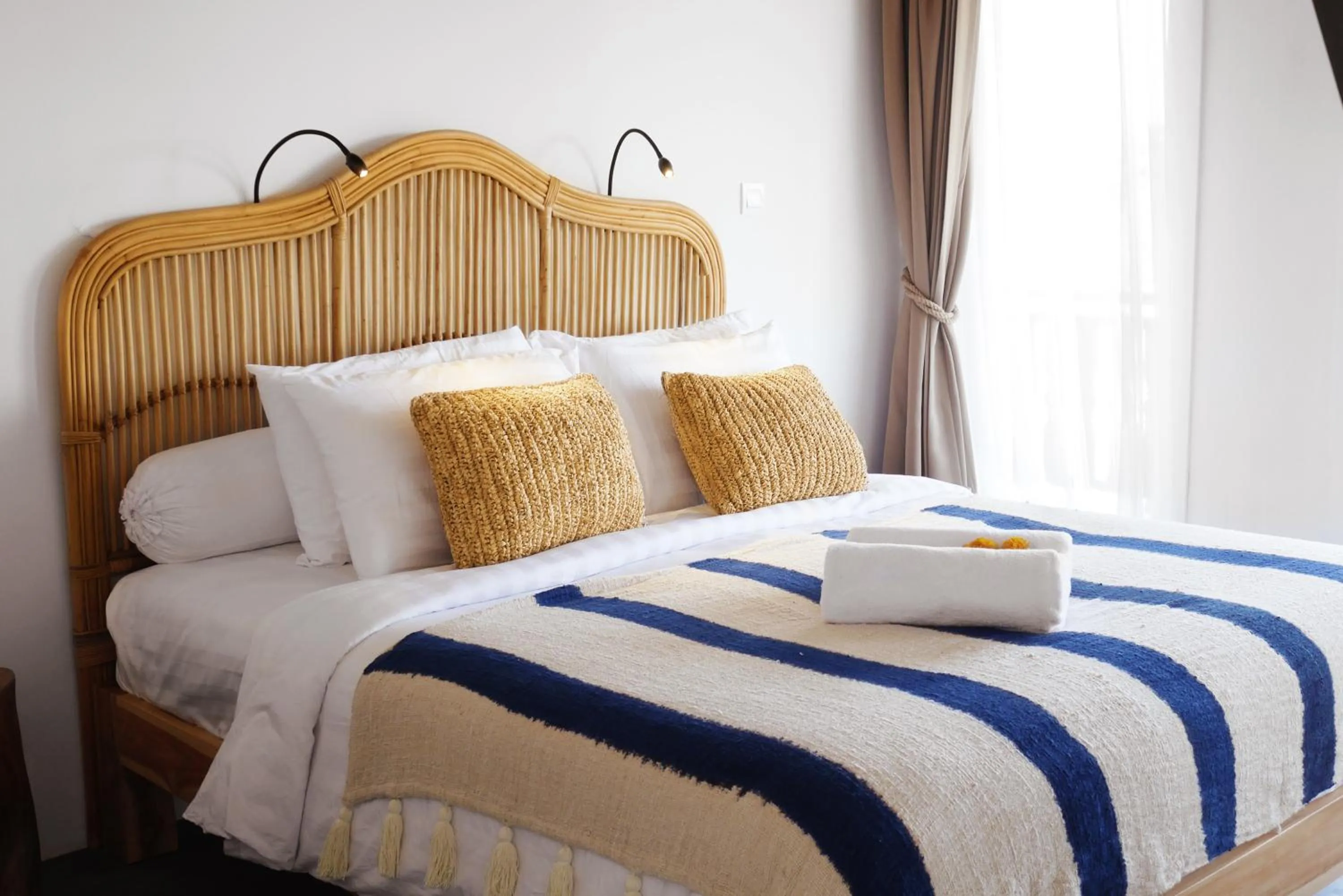 Bed in Amar Boutique Hotel