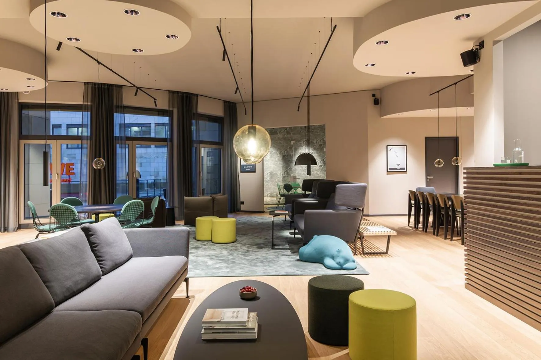 Lobby or reception in ipartment Frankfurt Airport