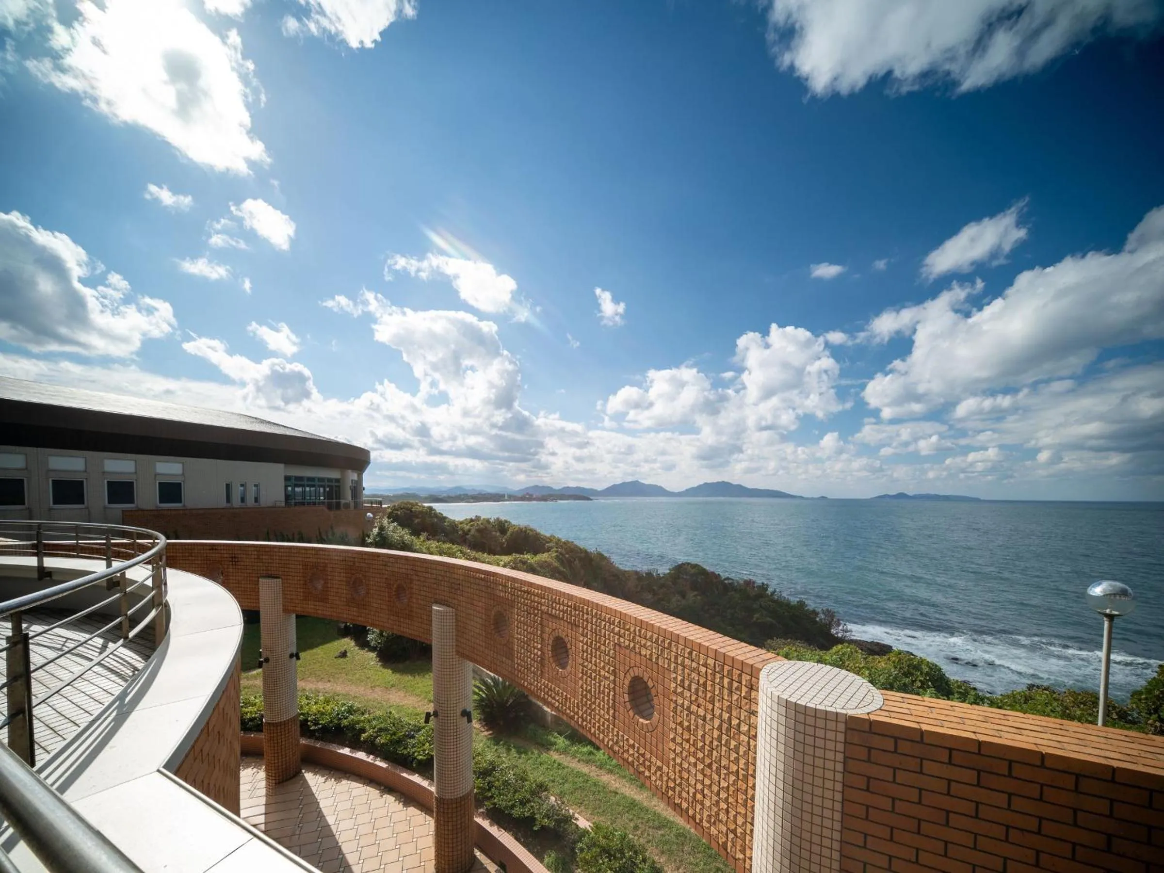 Balcony/Terrace in KAMENOI HOTEL Genkainada