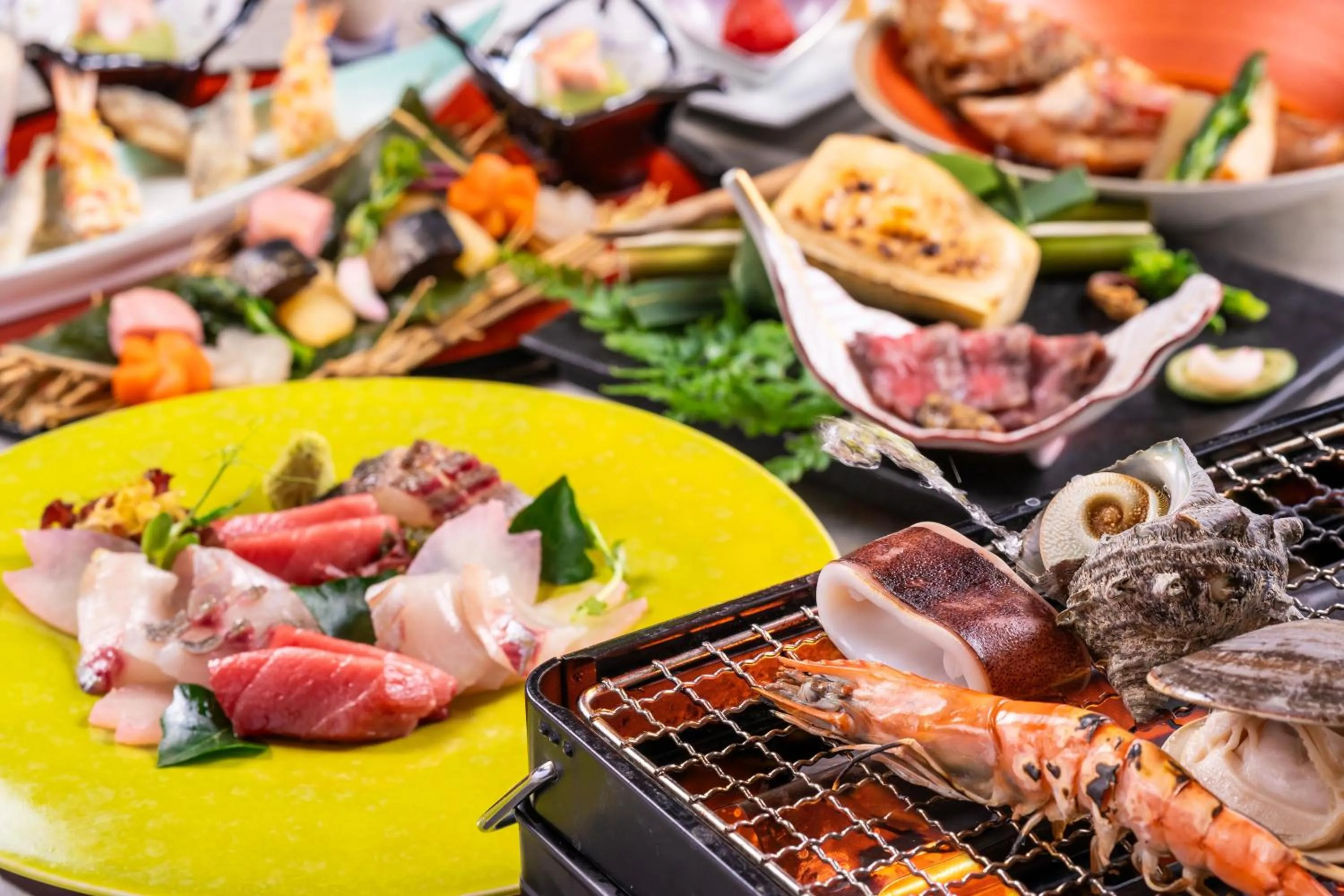 Dinner in KAMENOI HOTEL Genkainada