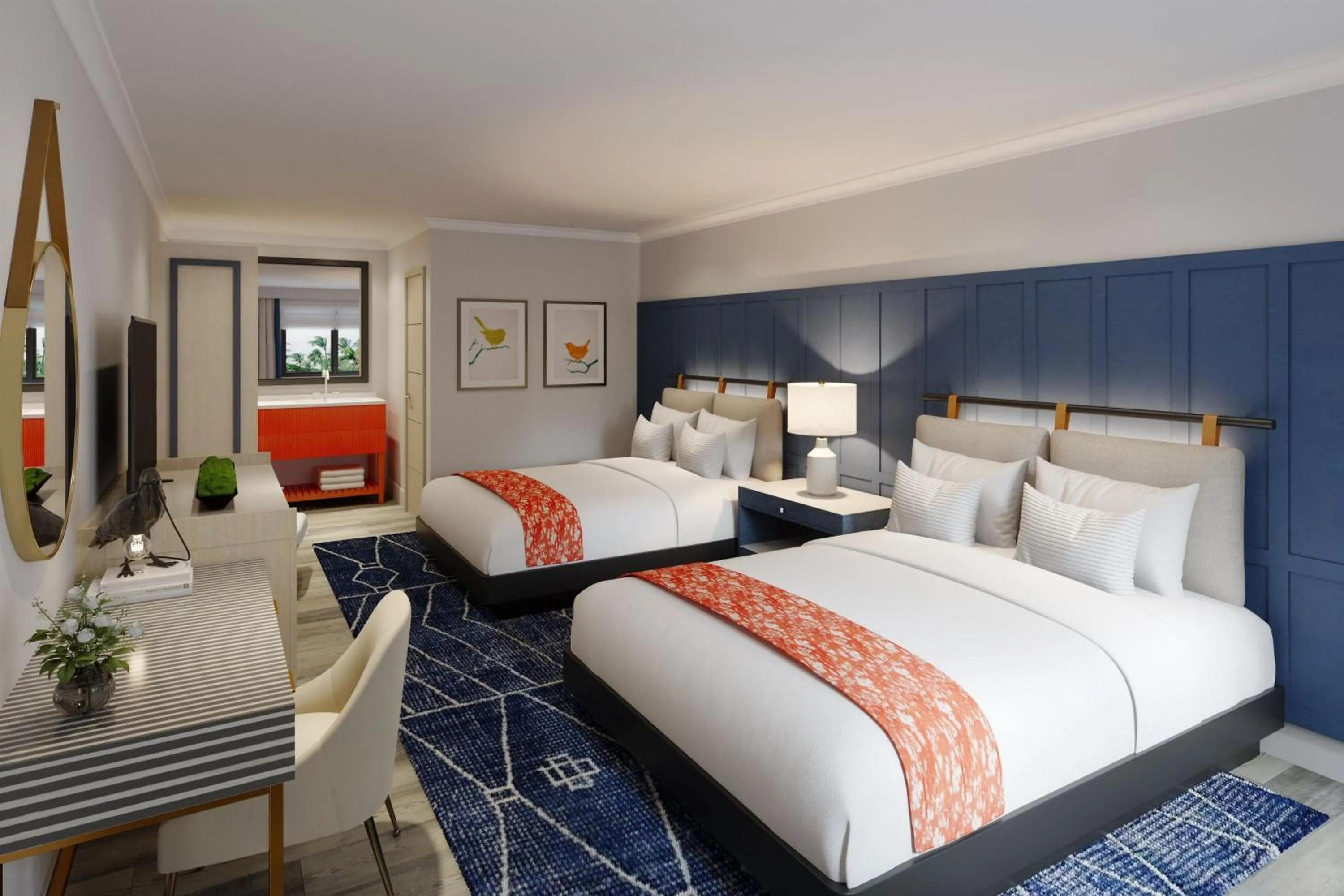 Photo of the whole room, Bed in Tiller House, Laguna Hills, a Tribute Portfolio Hotel