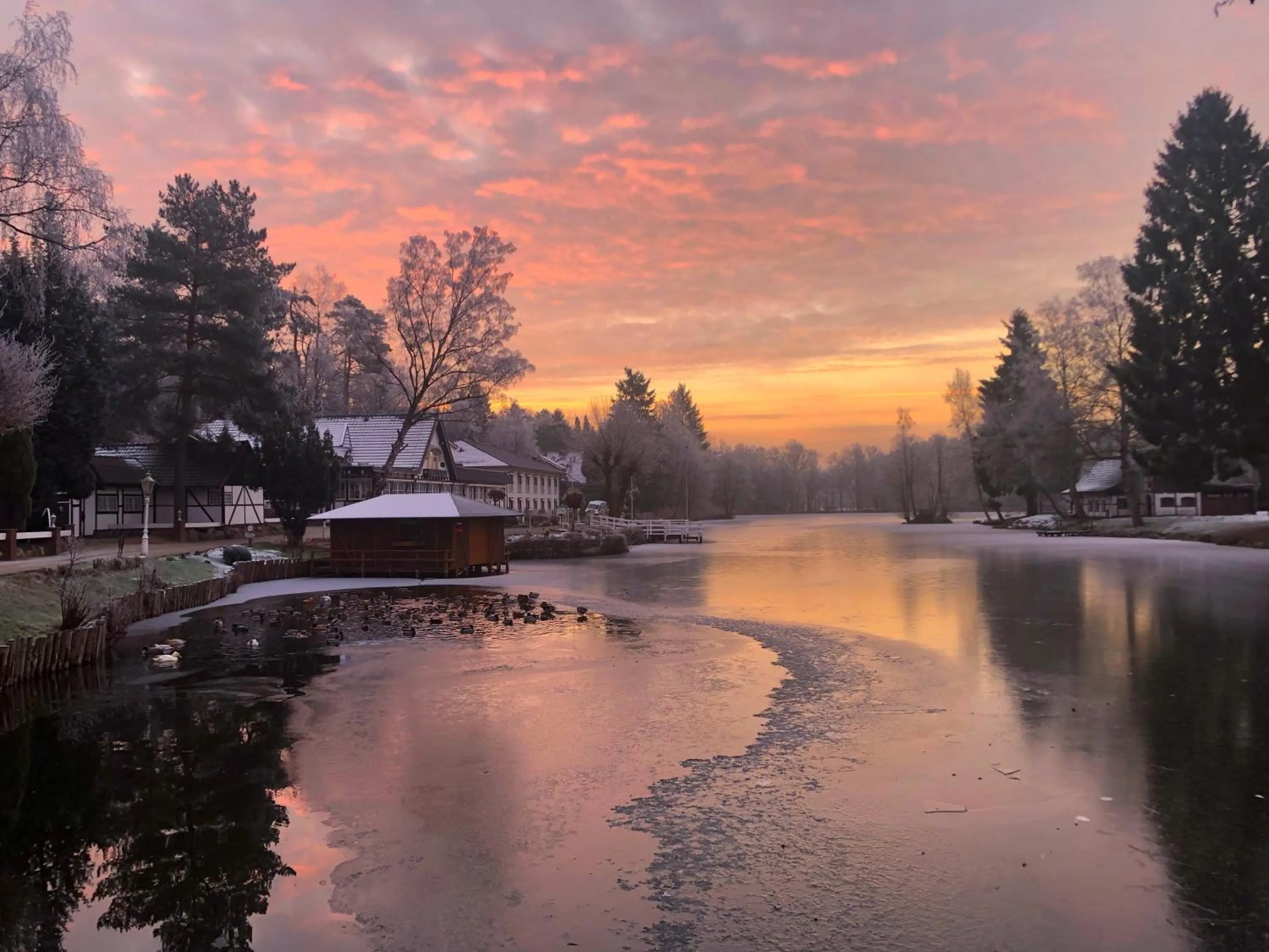 Winter in Forsthaus Seebergen
