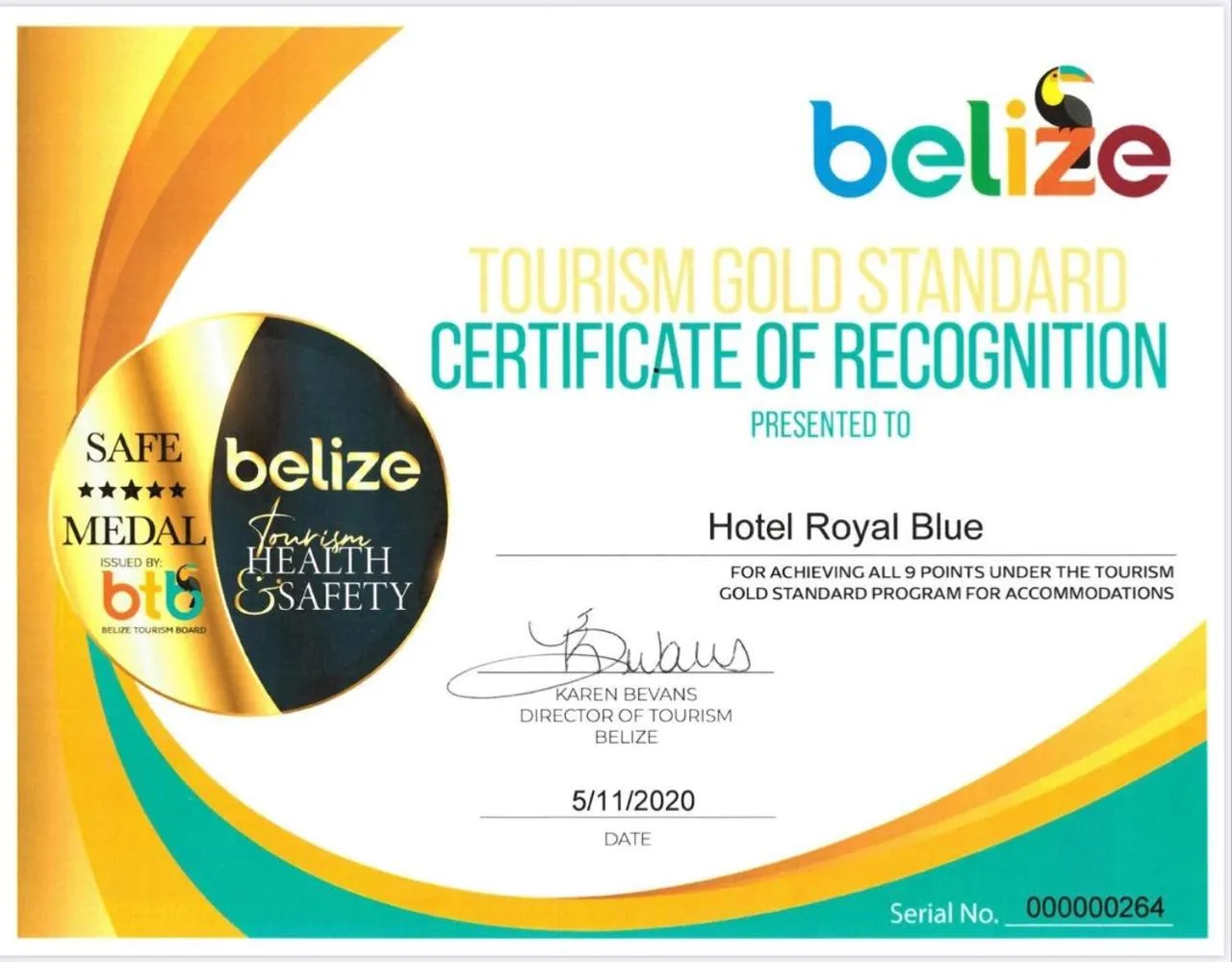 Hotel Royal Blue & Golf Cart Rental