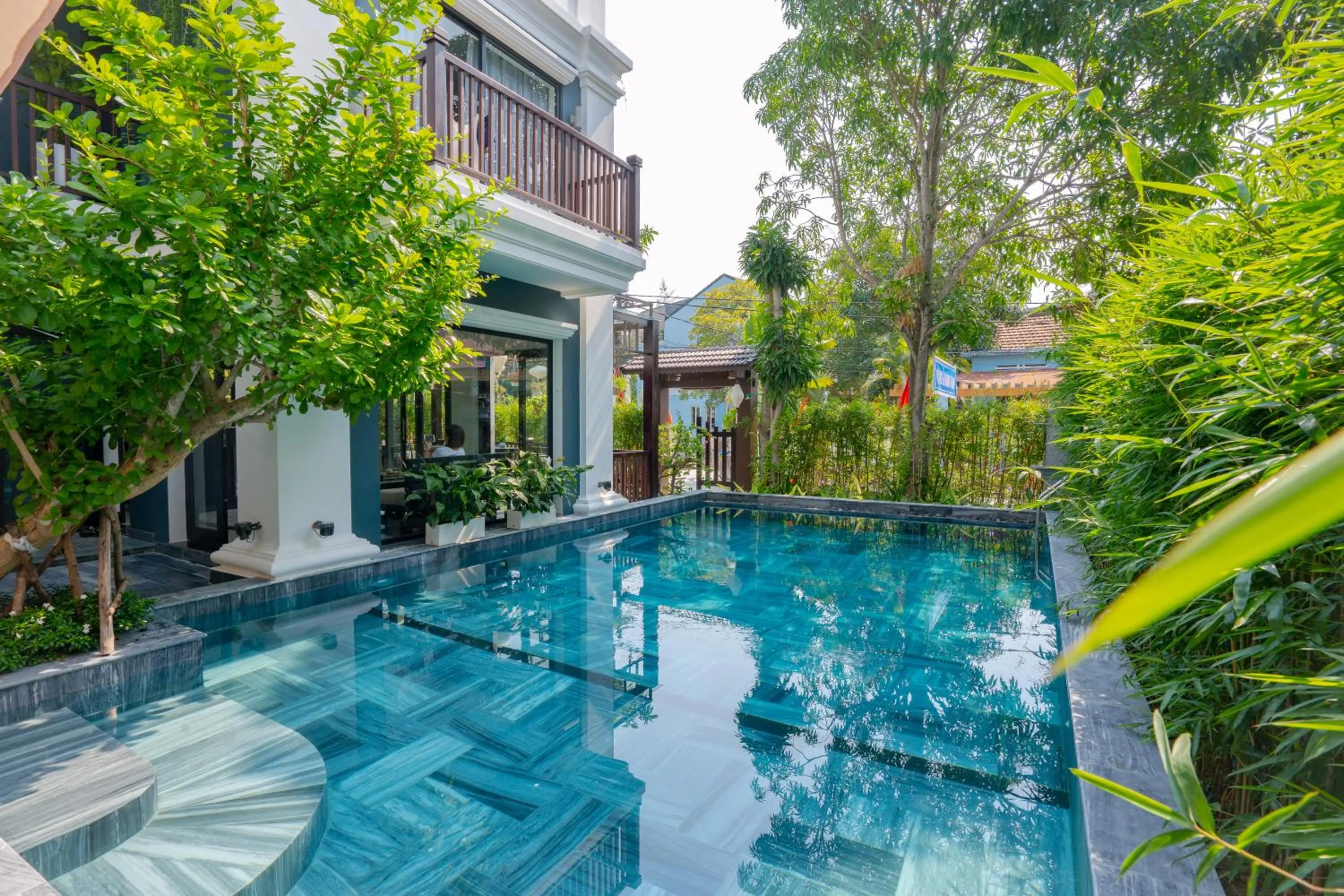 Swimming pool in Daisy An Bang Villa