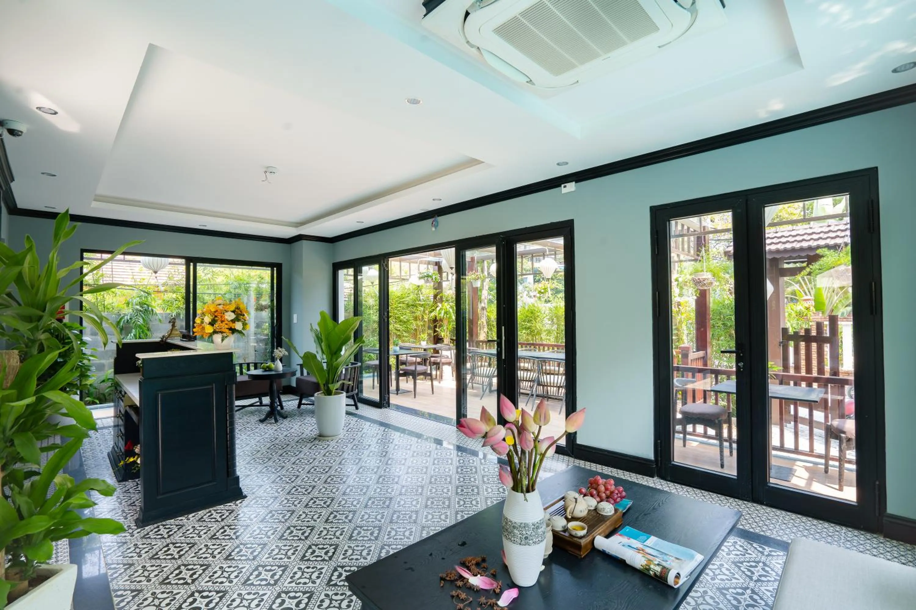 Lobby or reception in Daisy An Bang Villa