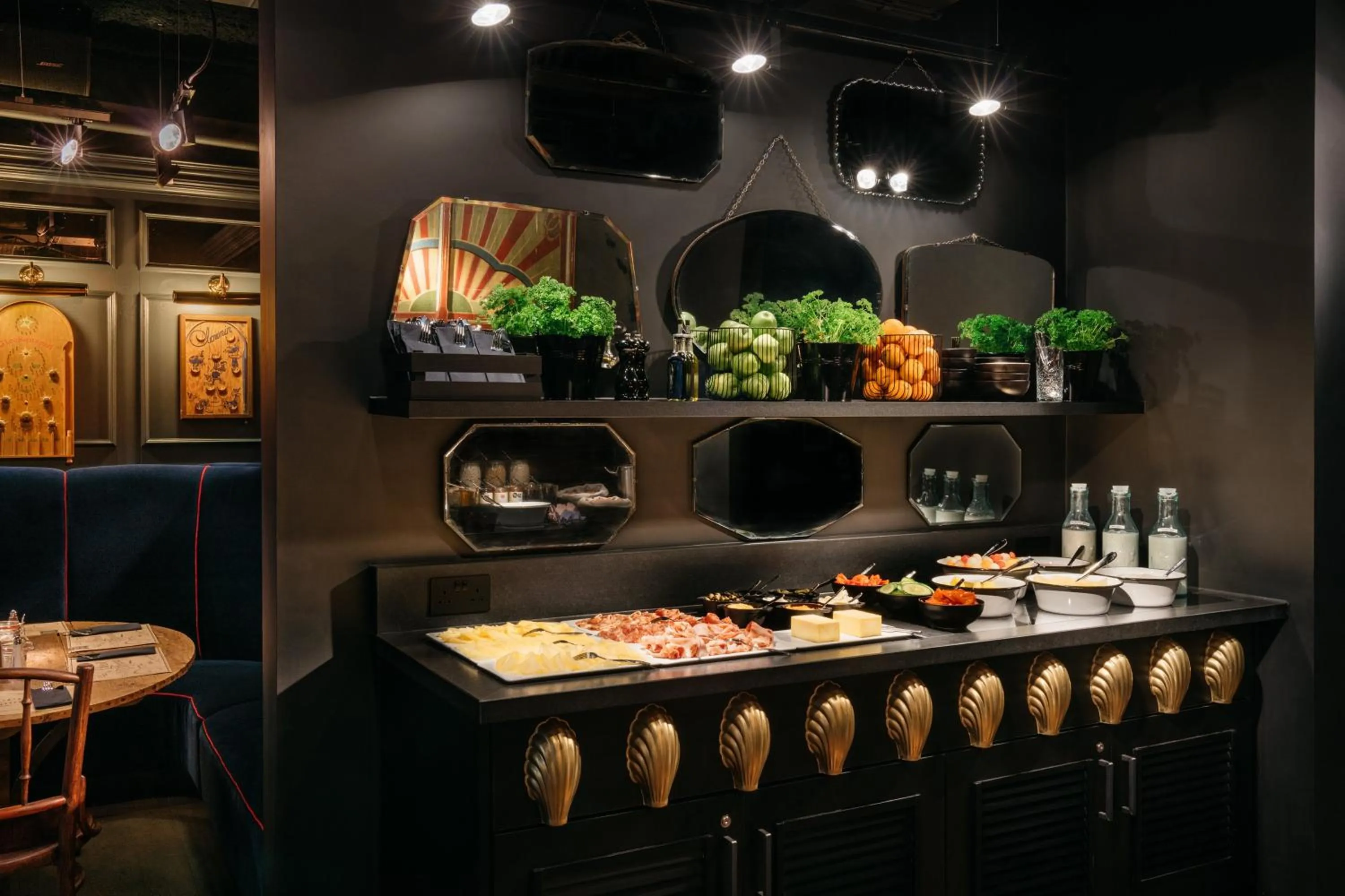 Buffet breakfast in Ruby Lucy Hotel London