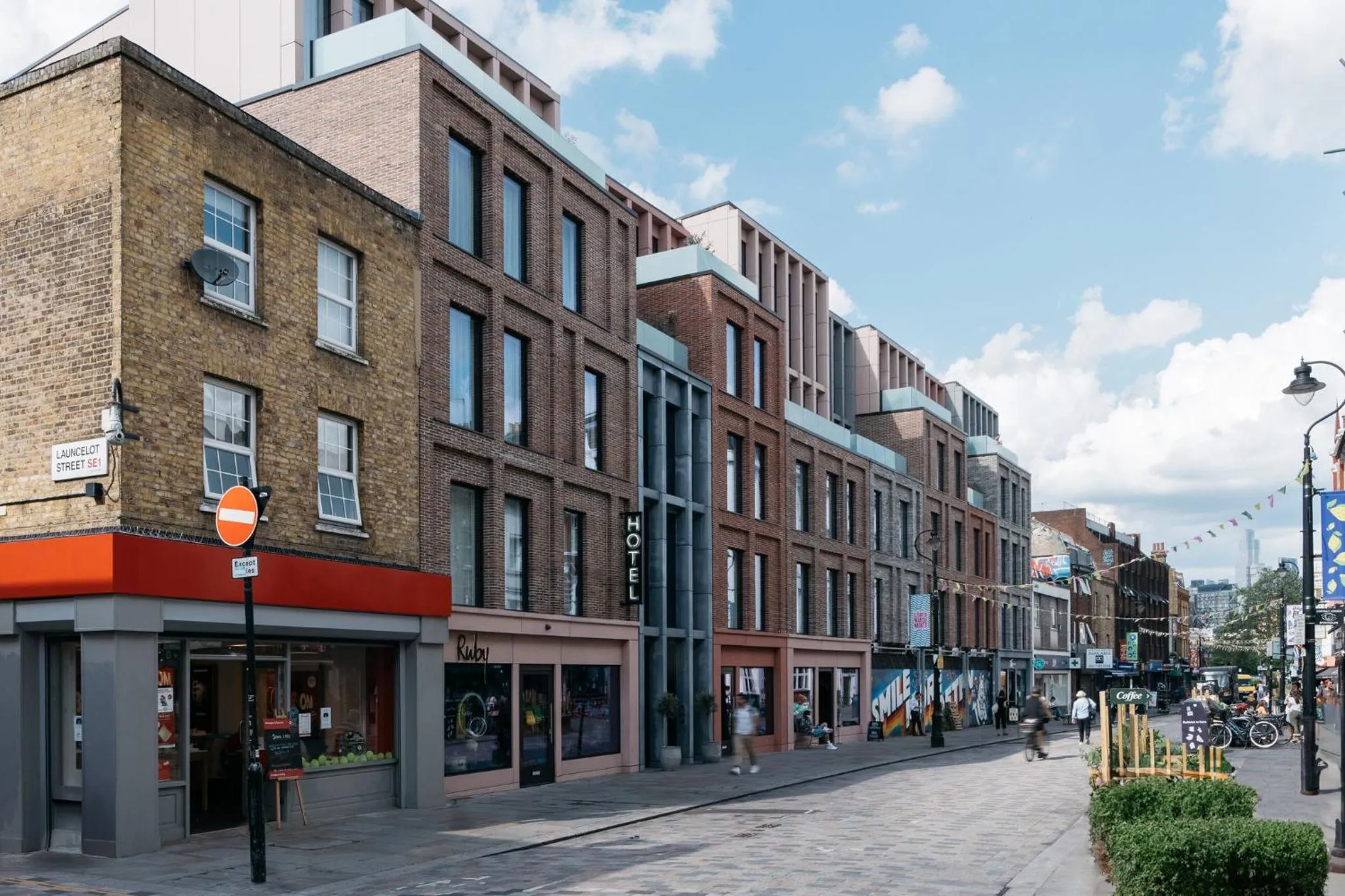 Property building in Ruby Lucy Hotel London by IHG