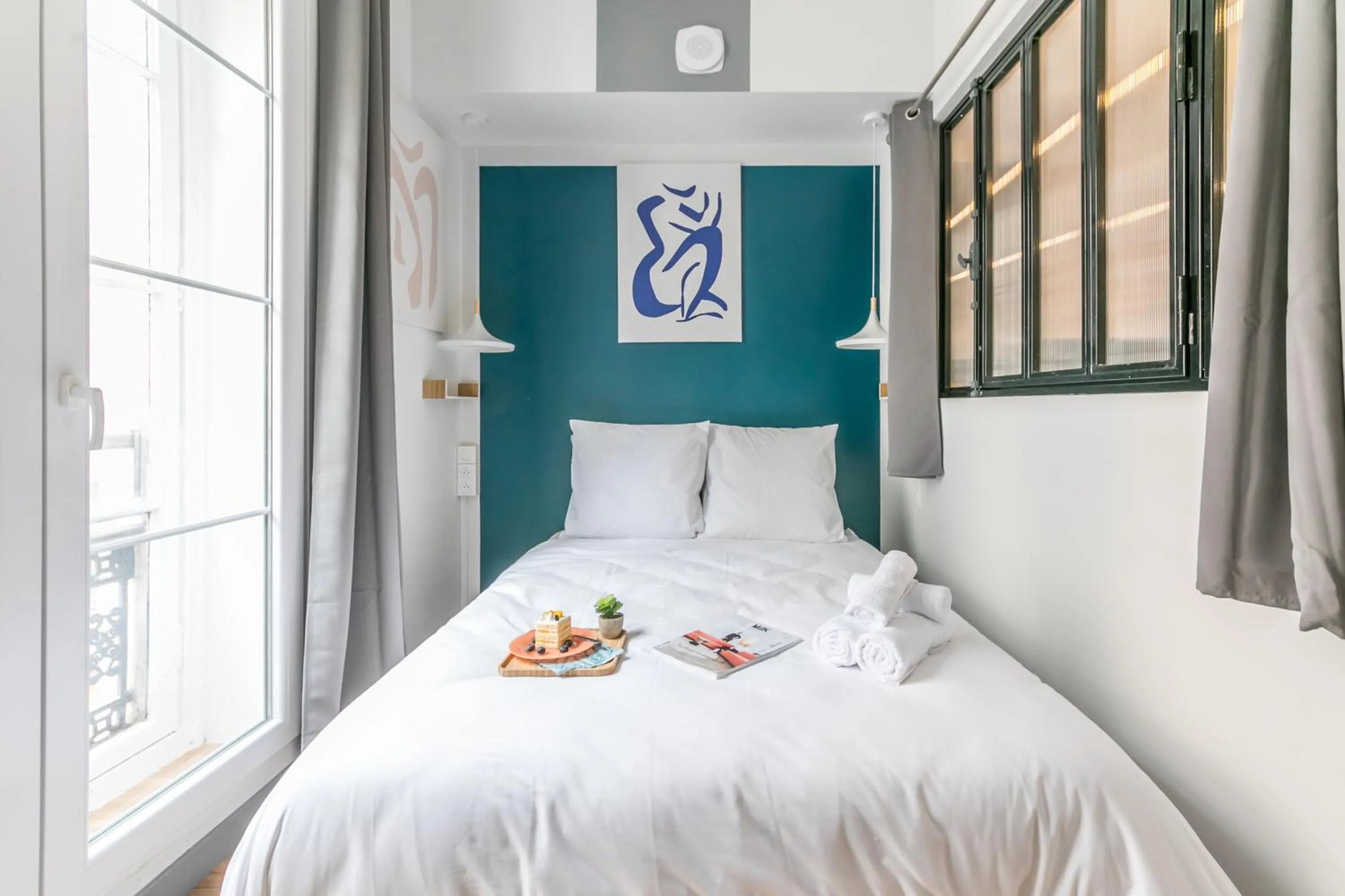 Bedroom, Bed in WS Louvre - Richelieu