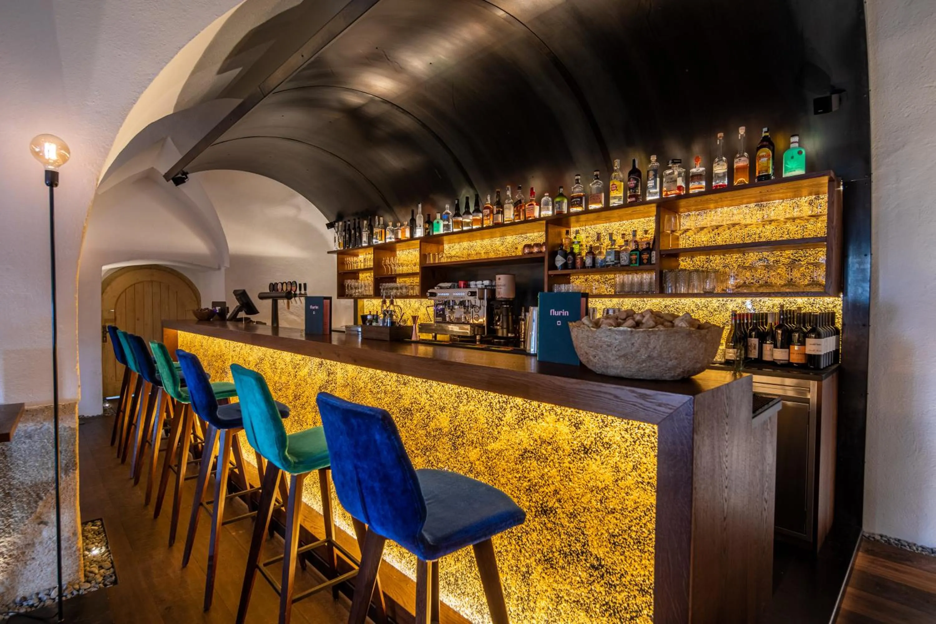 Lounge or bar in Flurin Suites