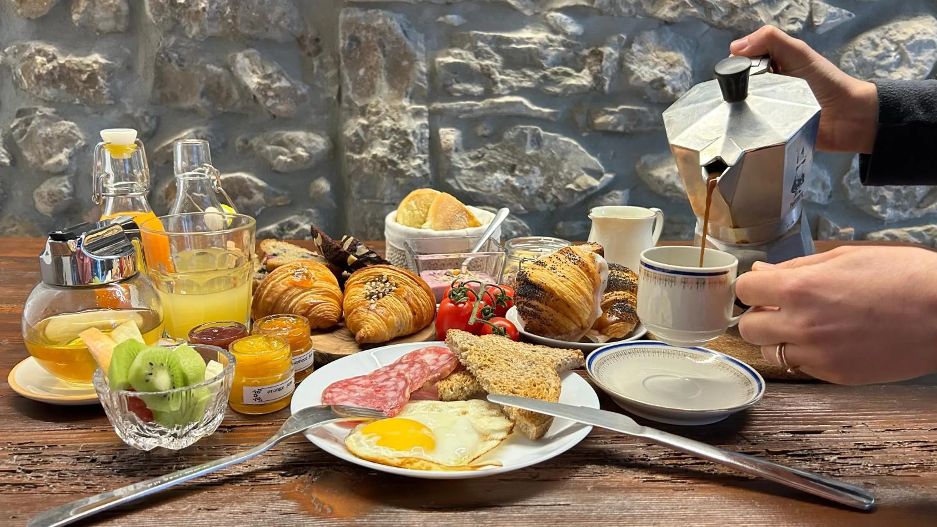 Breakfast in Domus Iulii